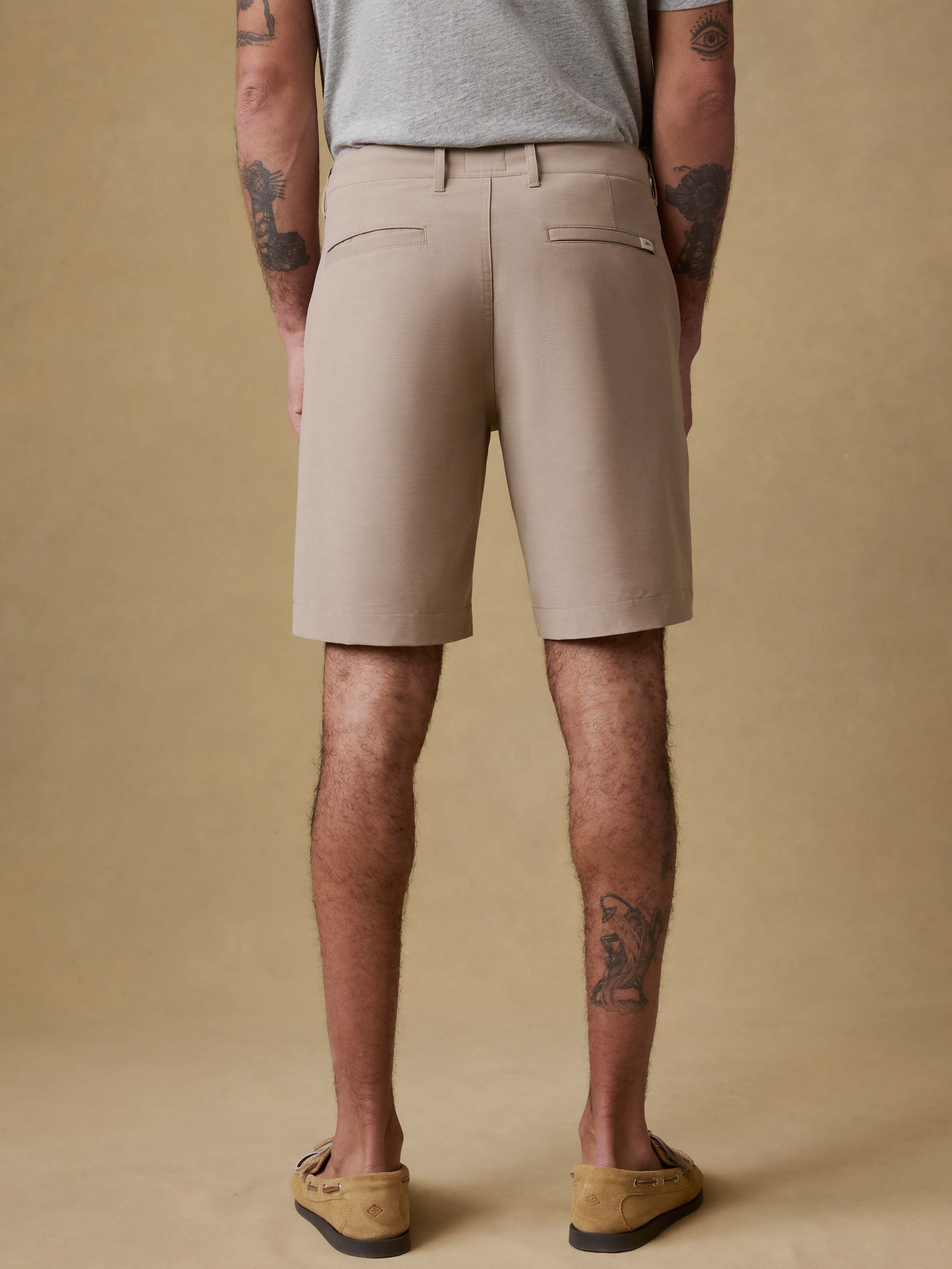 All Day™ Short (9") - Khaki | Faherty Brand