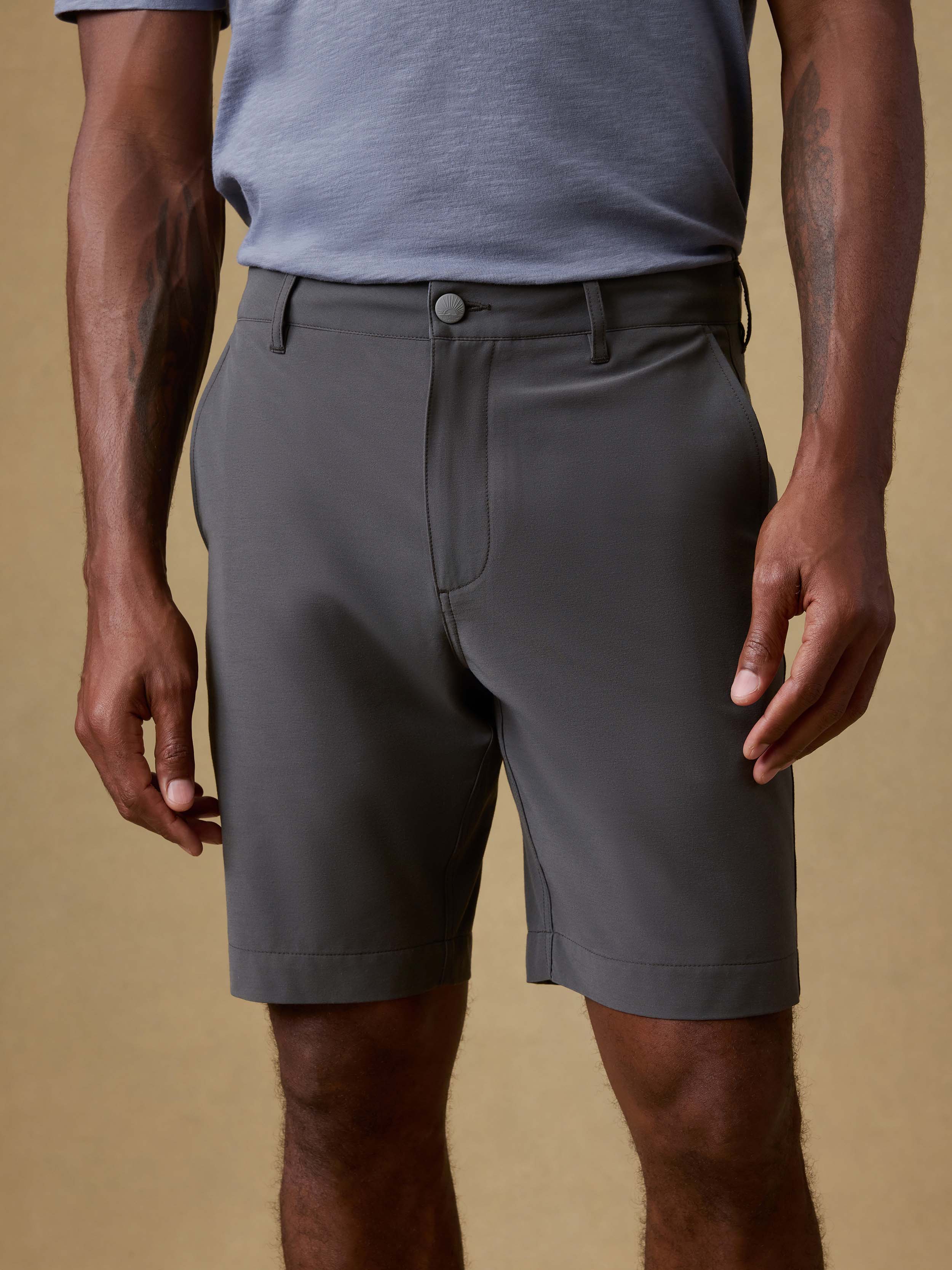 All Day™ Short (9") - Mountain Coal | Faherty Brand