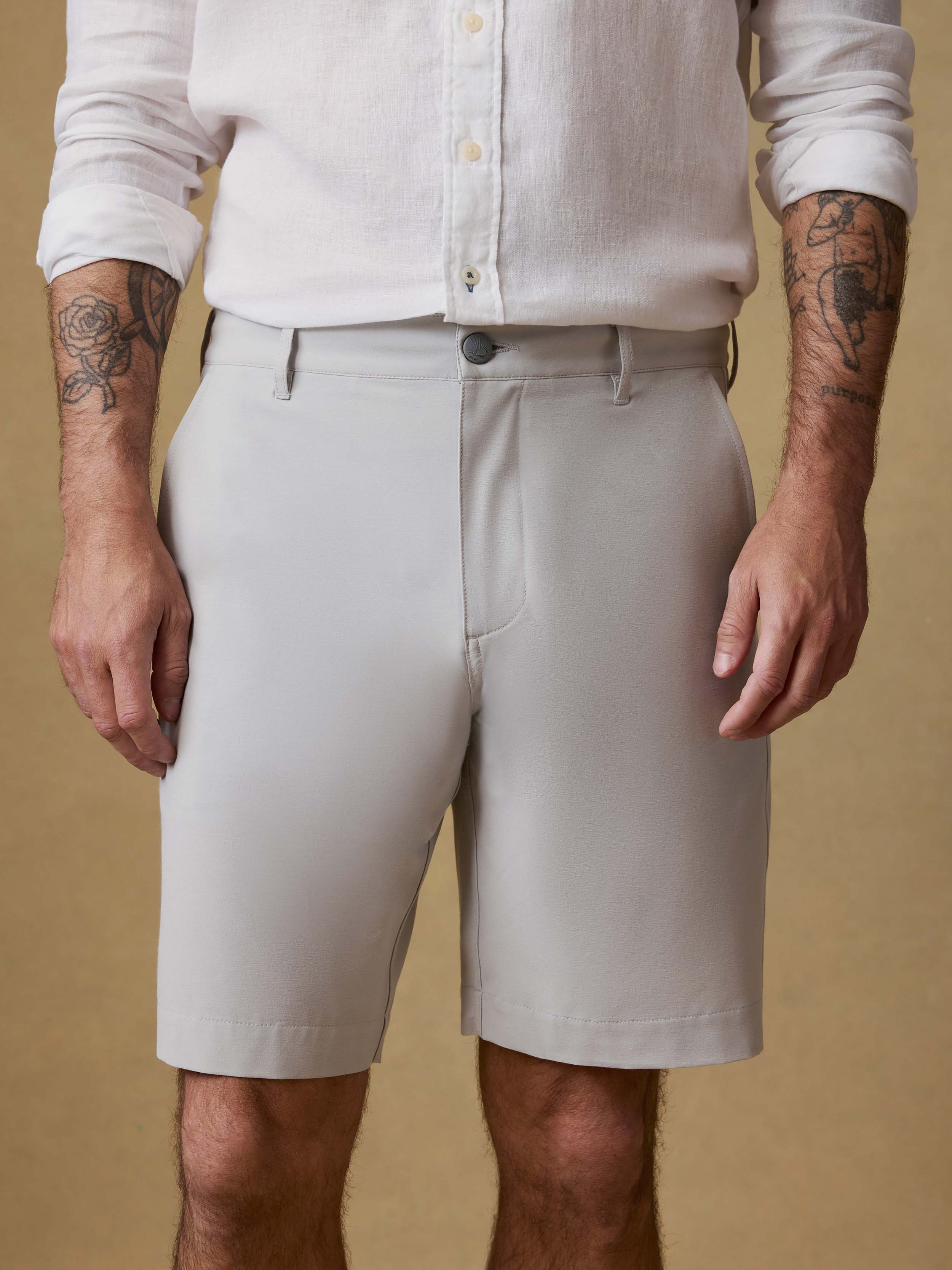 All Day™ Short (9") - Stone | Faherty Brand