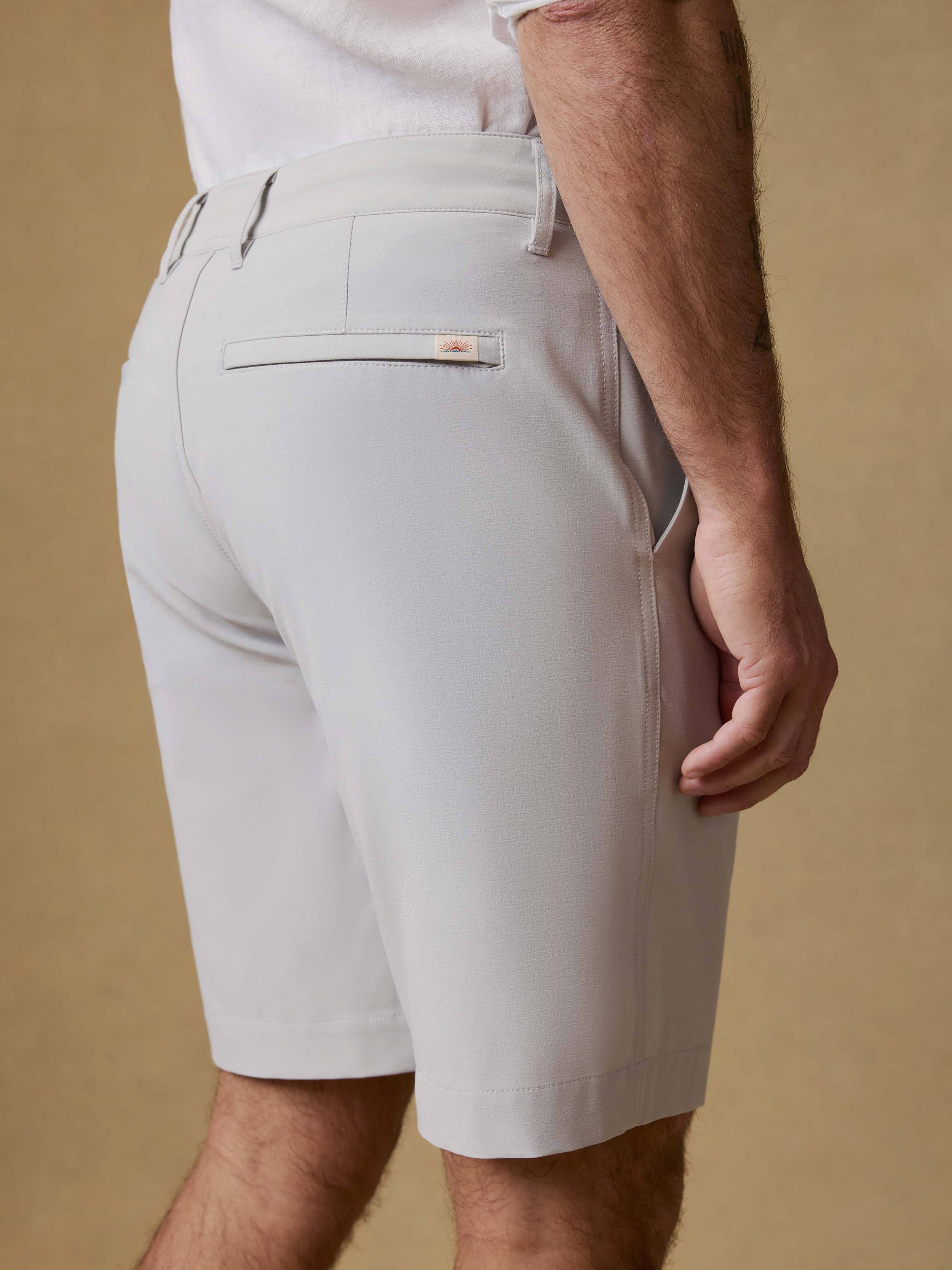 All Day™ Short (9") - Stone | Faherty Brand
