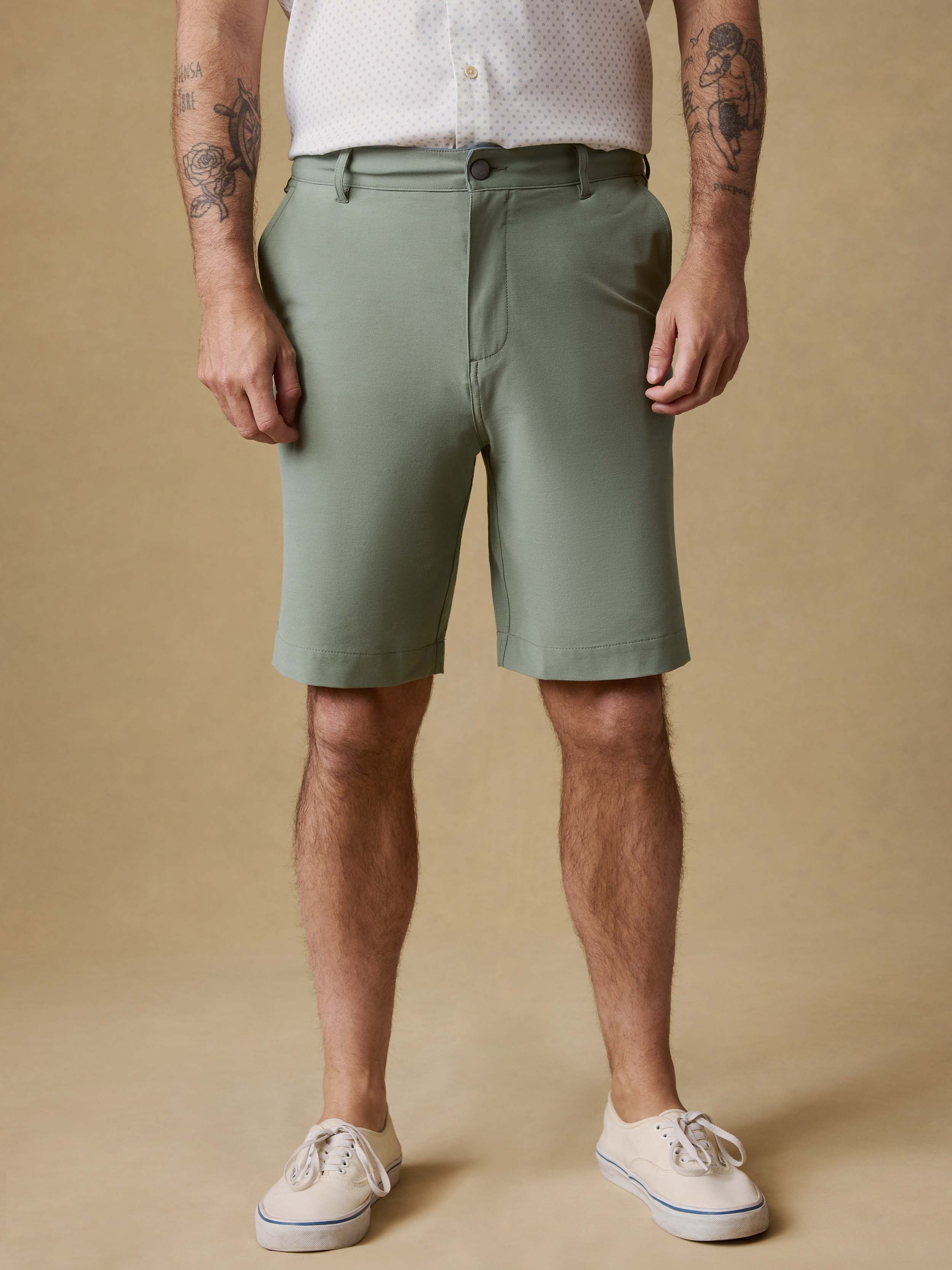 All Day™ Short (9") - Trail Olive | Faherty Brand