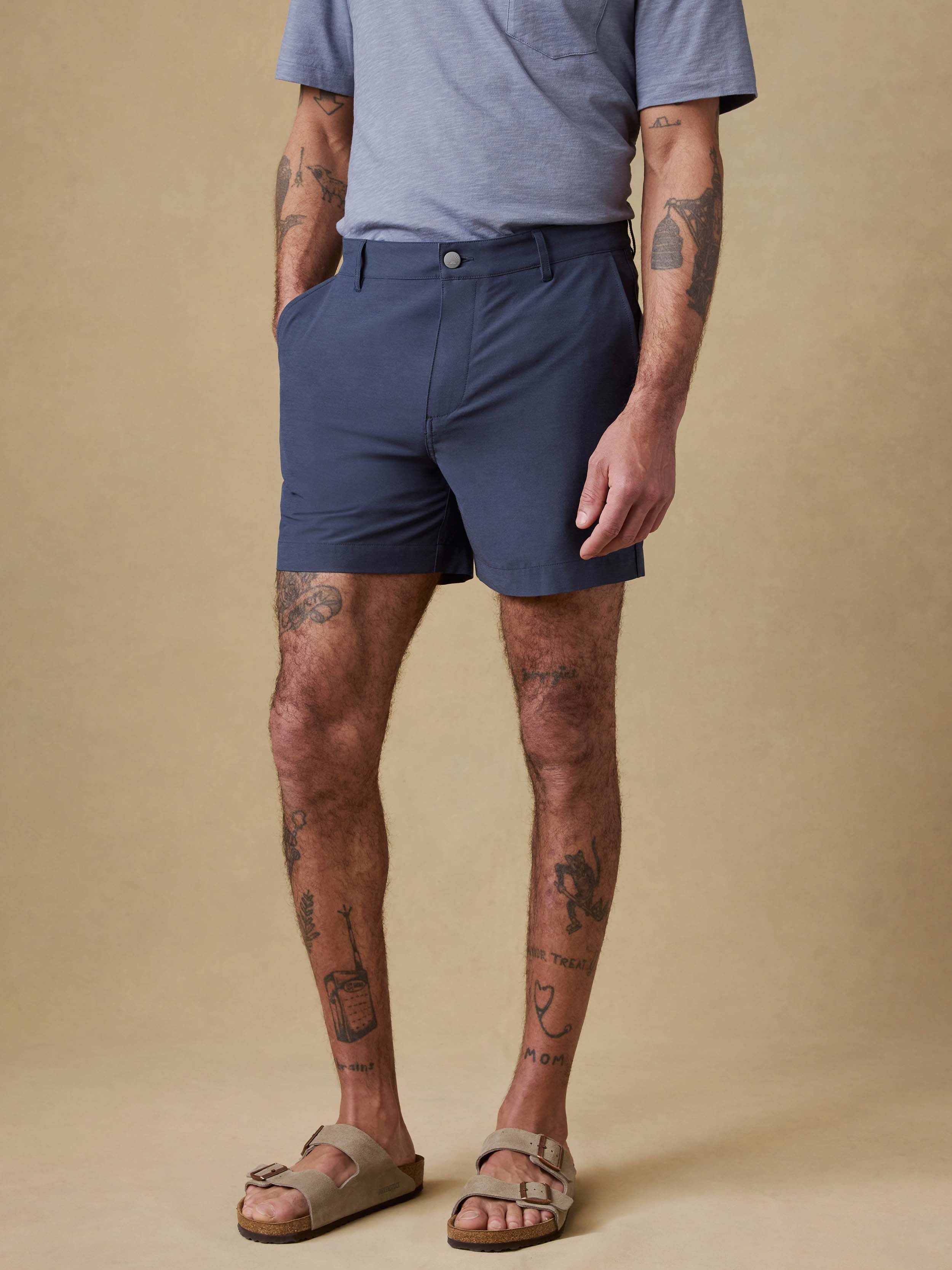 All Day™ Short (5") - Blue Nights | Faherty Brand