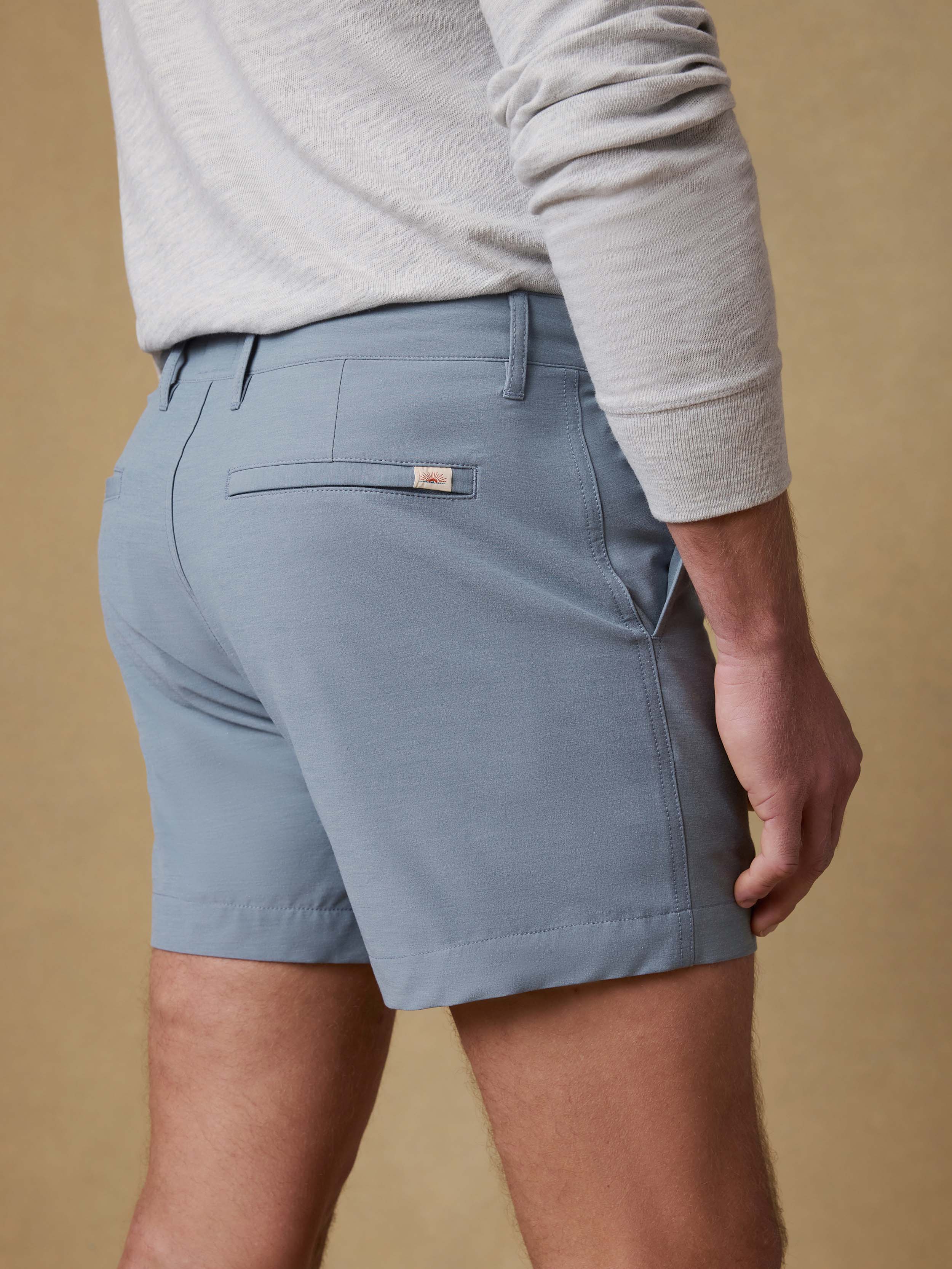All Day™ Short (5") - Deep Marine | Faherty Brand