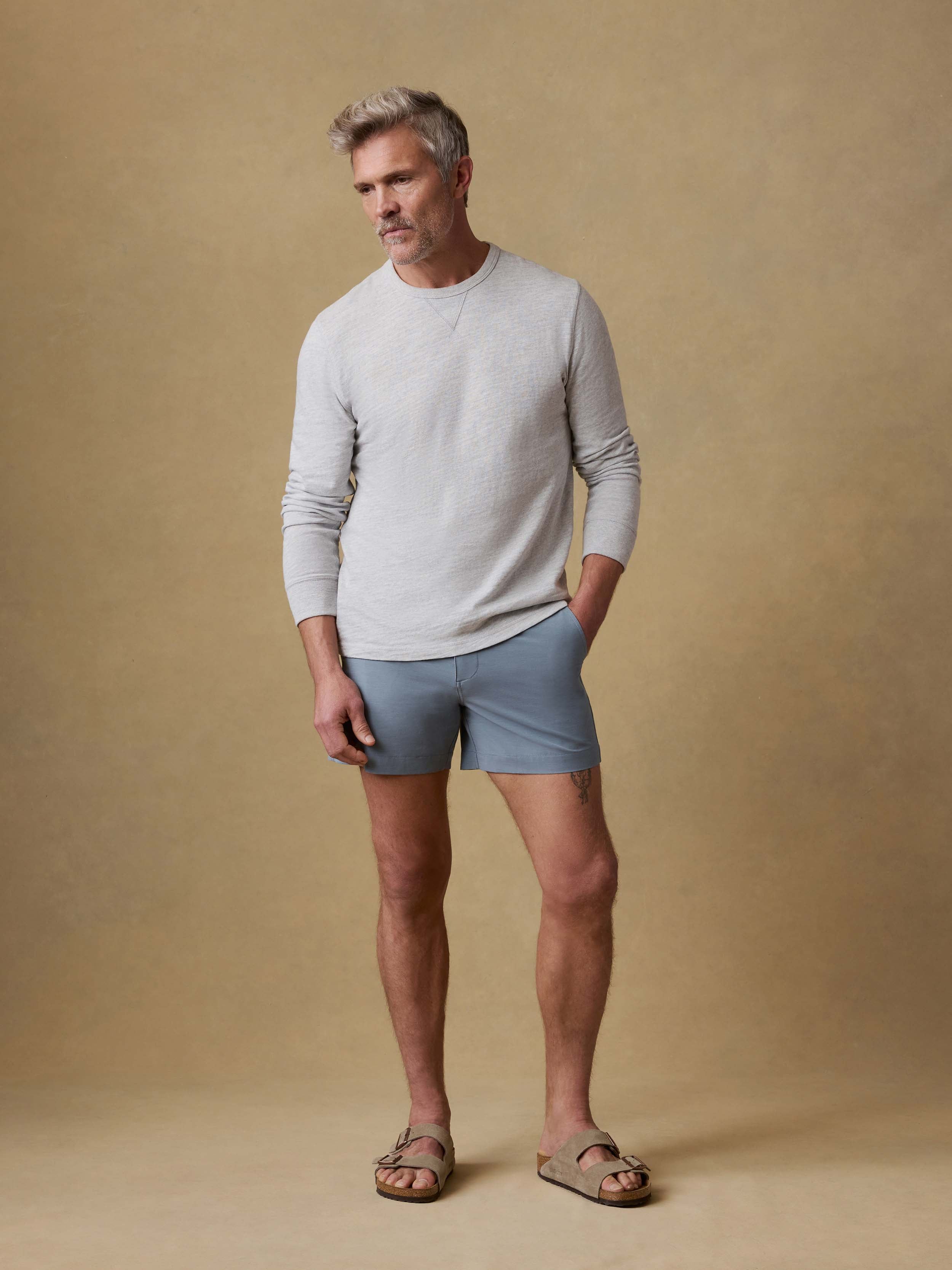 All Day™ Short (5") - Deep Marine | Faherty Brand