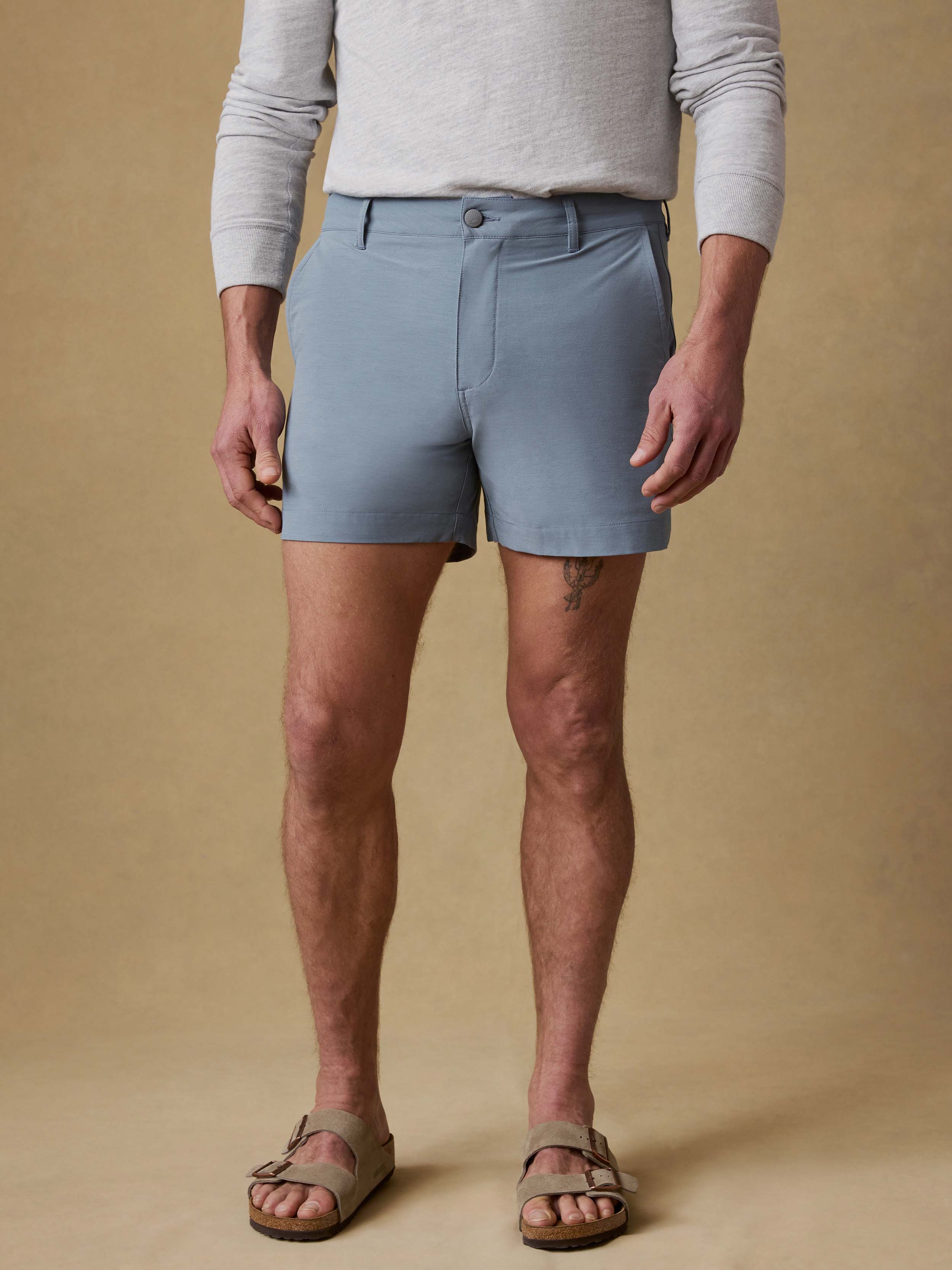 All Day™ Short (5") - Deep Marine | Faherty Brand