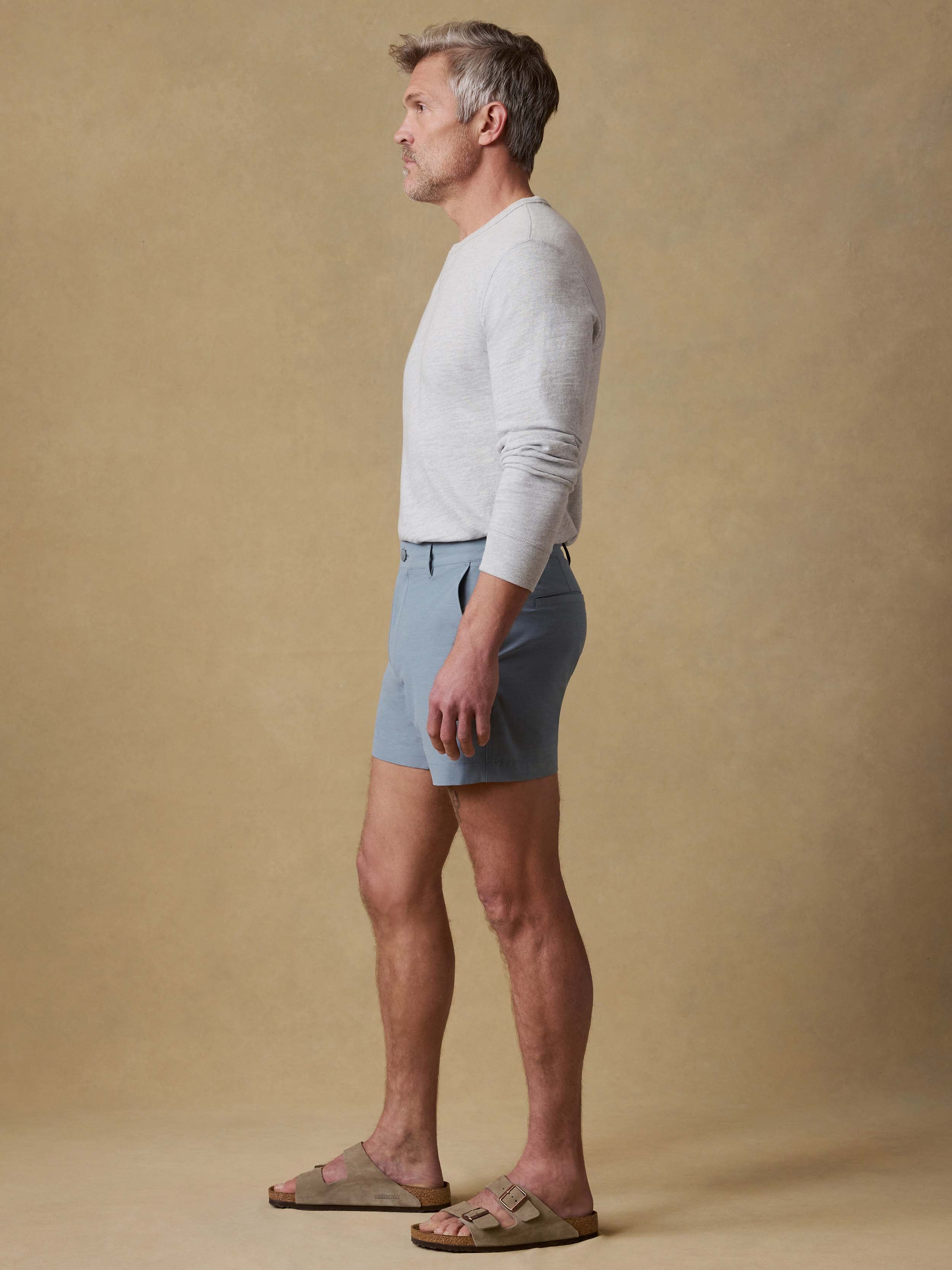 All Day™ Short (5") - Deep Marine | Faherty Brand
