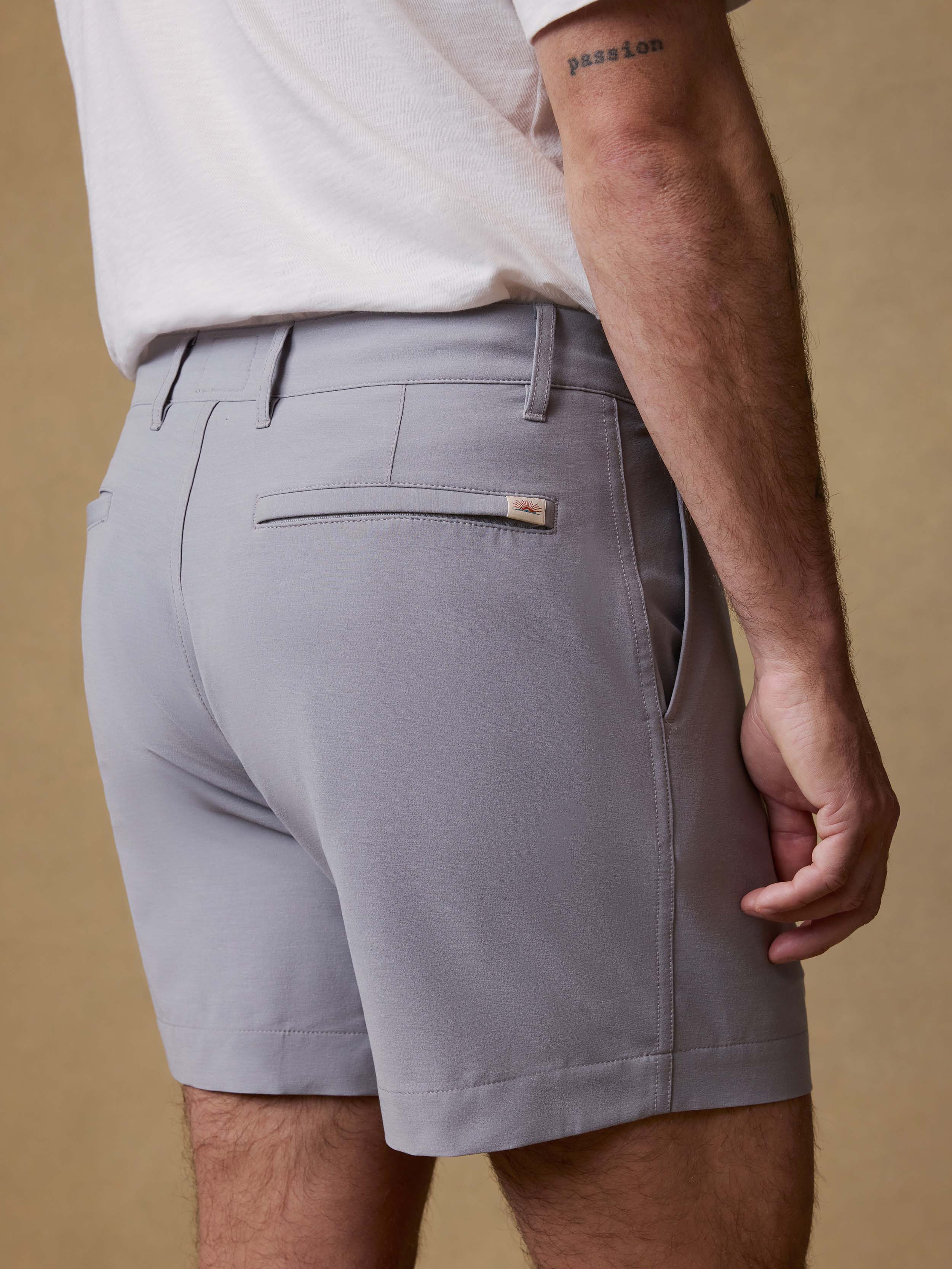 All Day™ Short (5") - Ice Grey | Faherty Brand