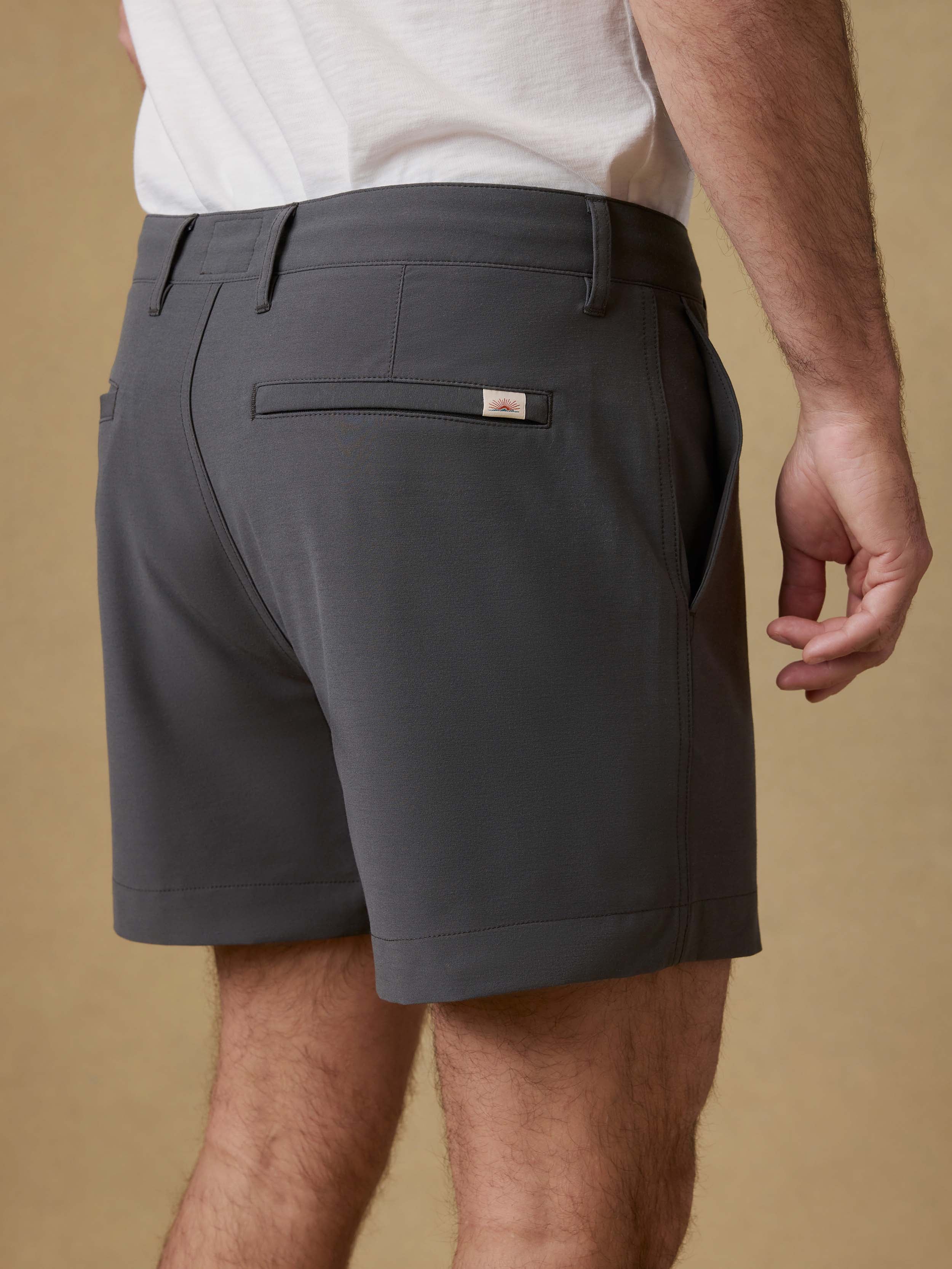 All Day™ Short (5") - Mountain Coal | Faherty Brand