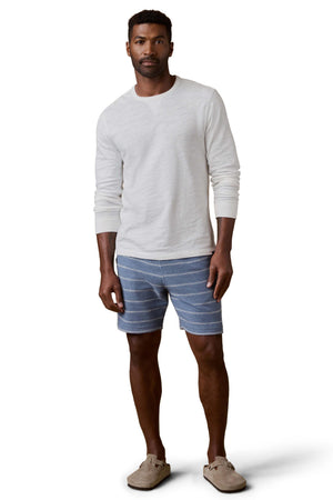 Whitewater Sweatshort - Seabrook Stripe