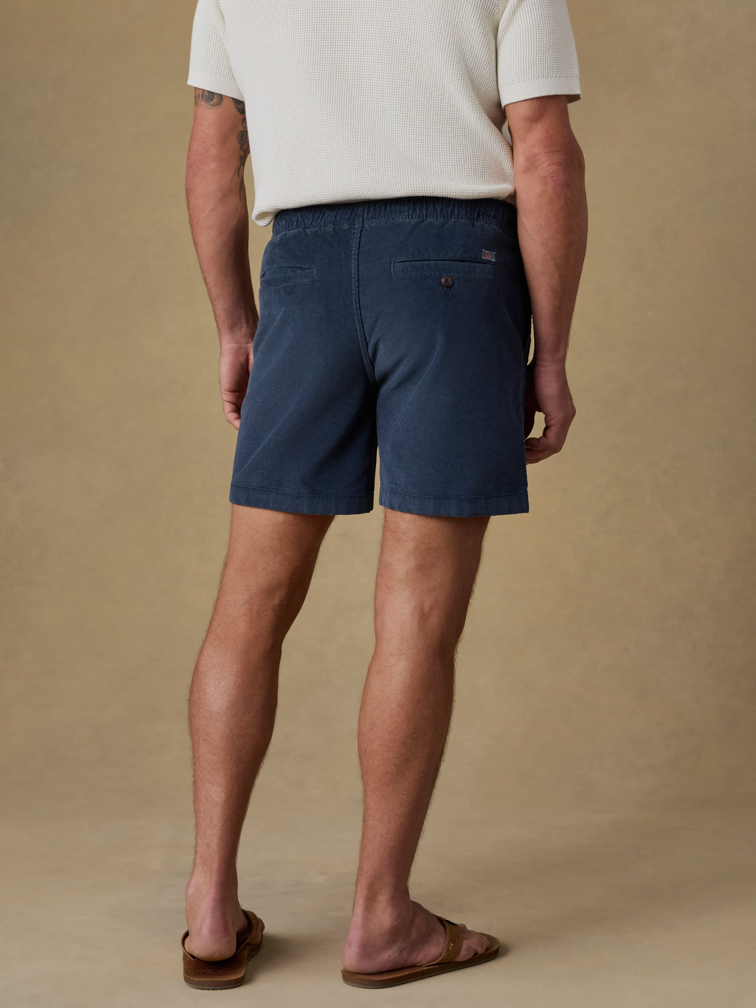 Essential Corduroy Short - Blue Nights | Faherty Brand