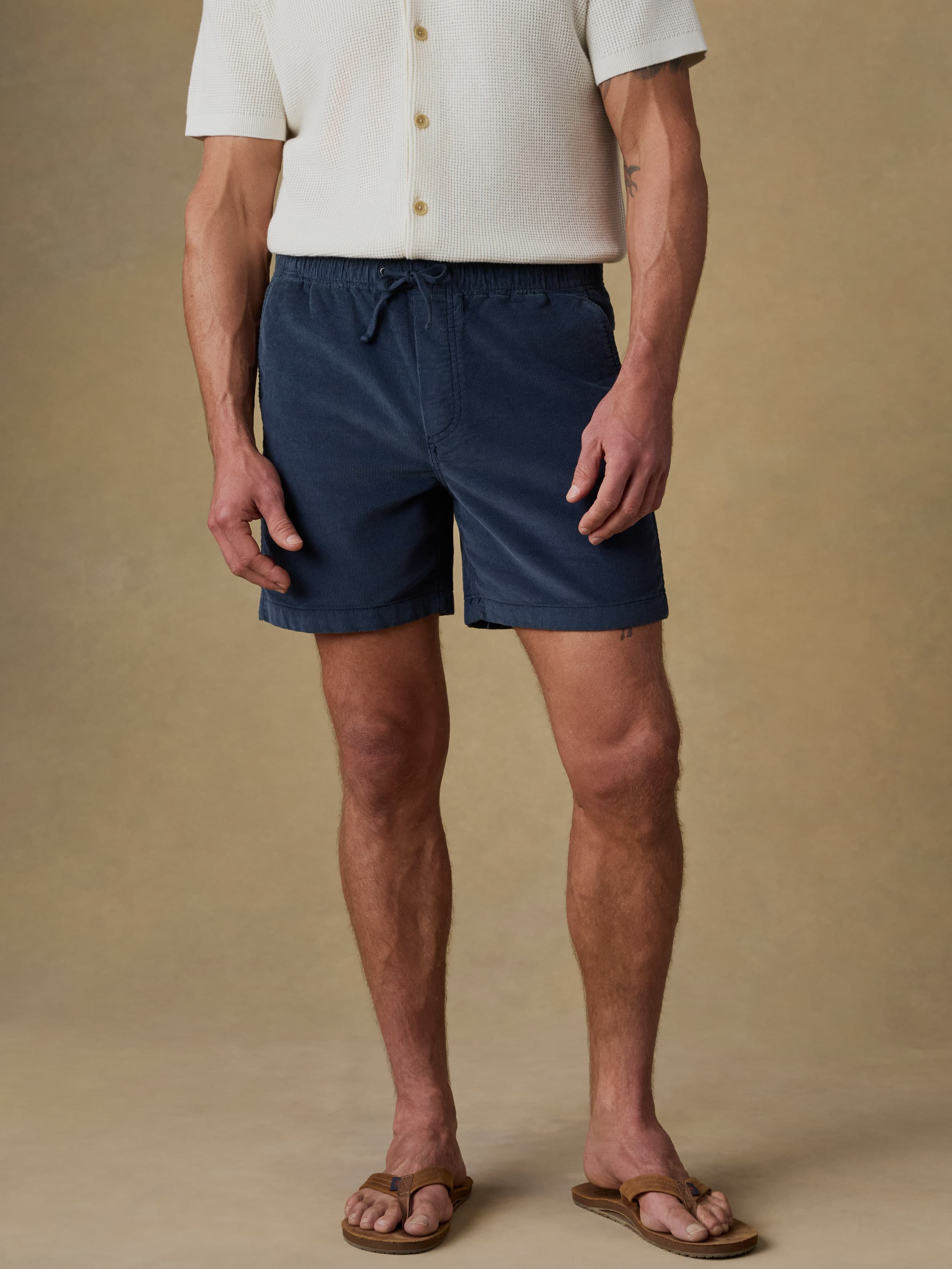 Essential Corduroy Short - Blue Nights | Faherty Brand