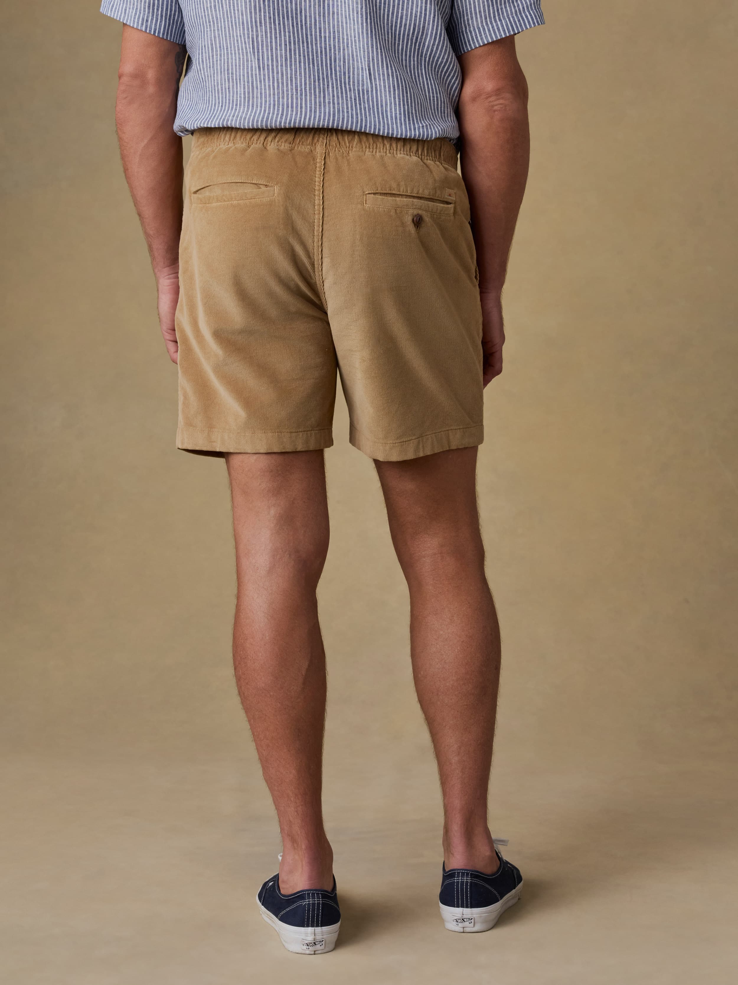 Essential Corduroy Short - Dark Sand | Faherty Brand