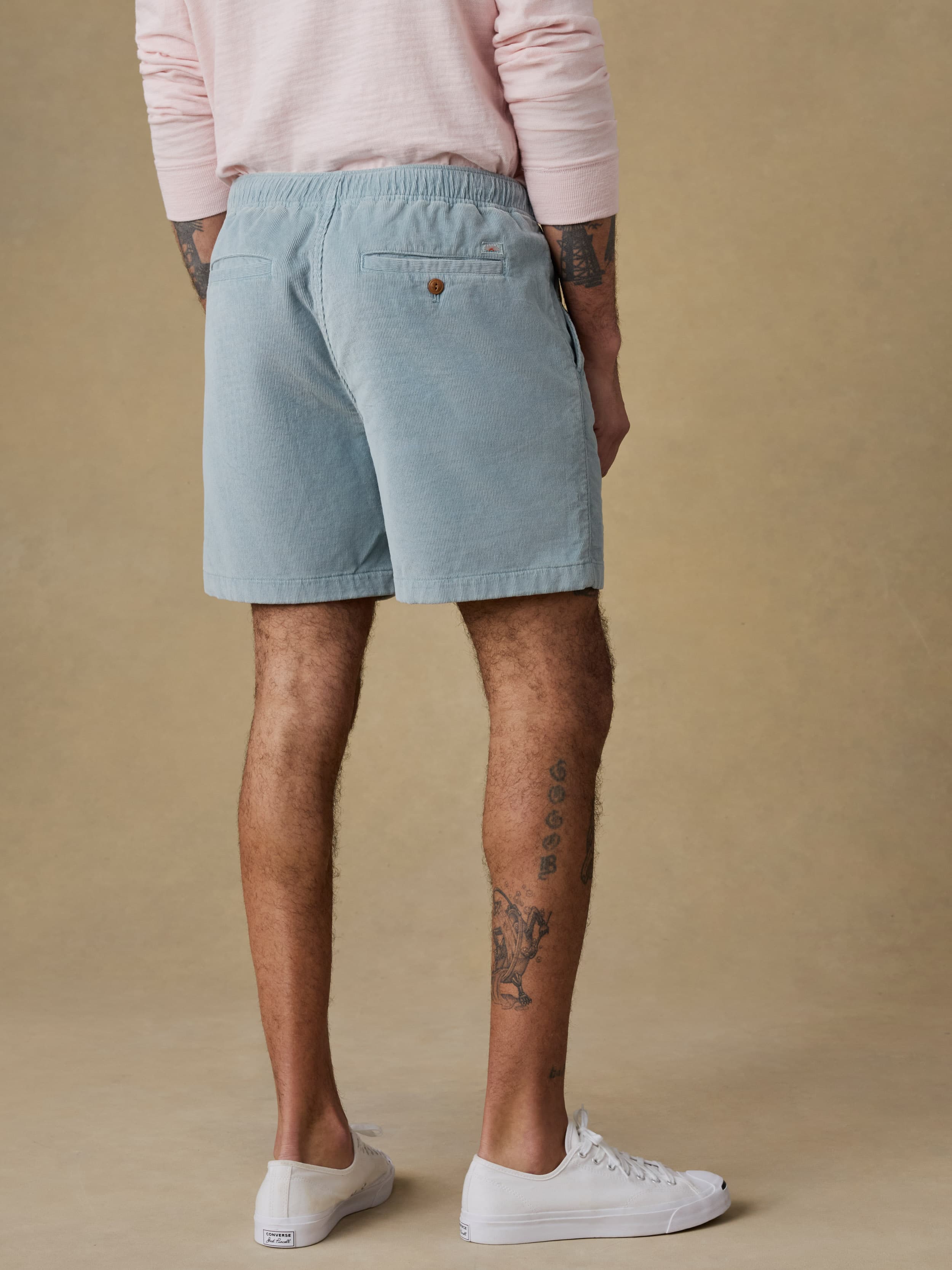 Essential Corduroy Short - Hull Teal | Faherty Brand