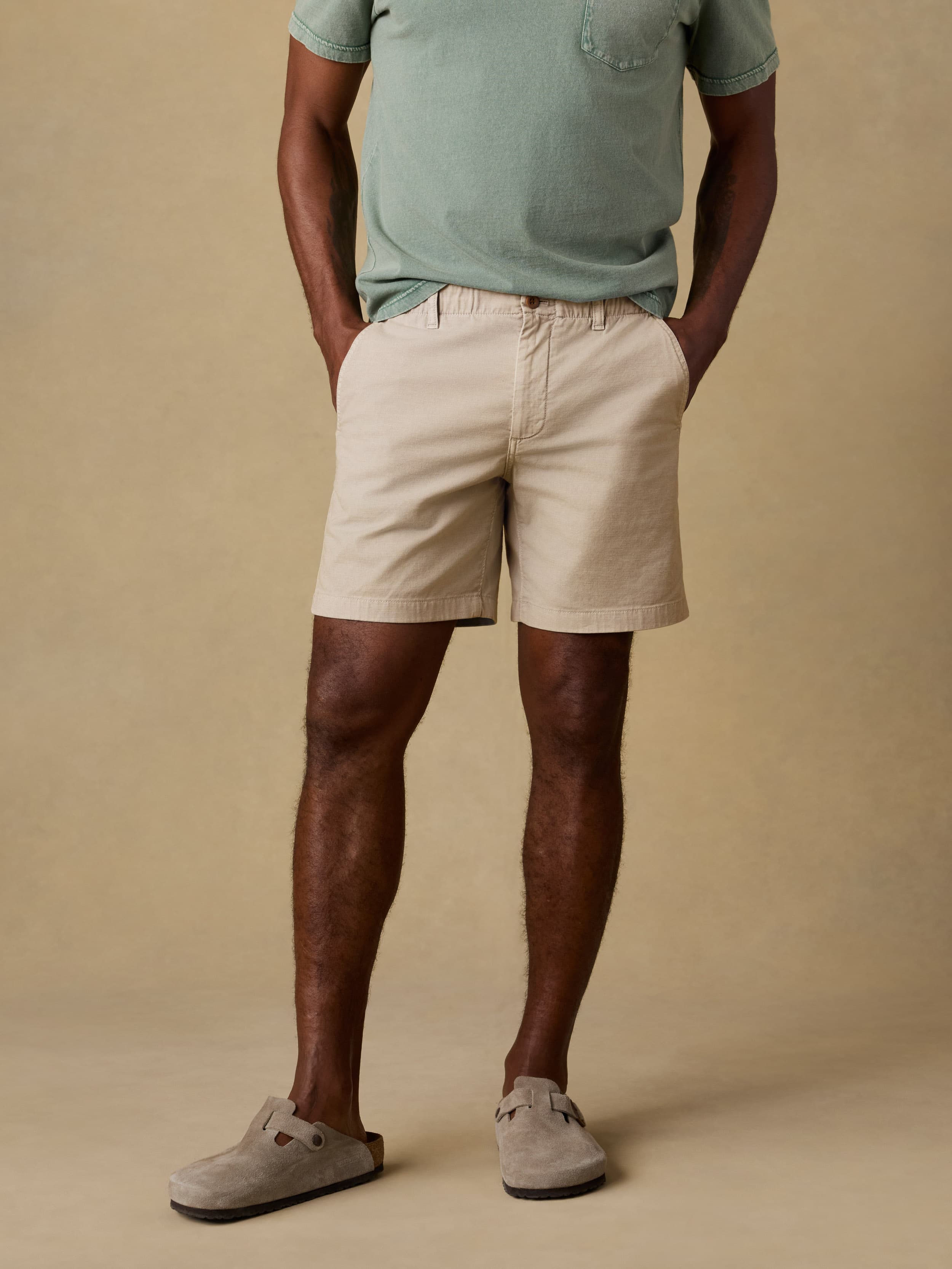 Reserve Chino Short - Stone | Faherty Brand