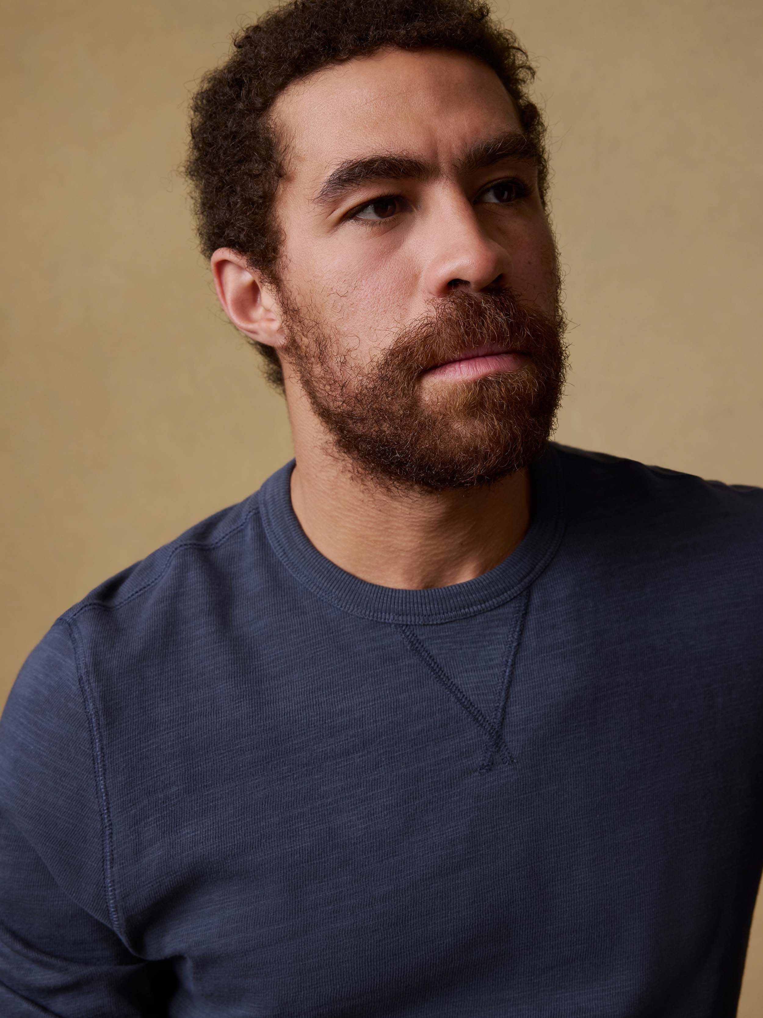 Sunwashed Organic Crew - Blue Nights | Faherty Brand