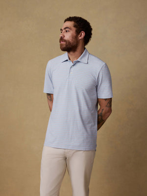 Short-Sleeve Movement™ Polo - Vista View Stripe