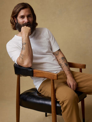 Sunwashed Regenerative Tee - White