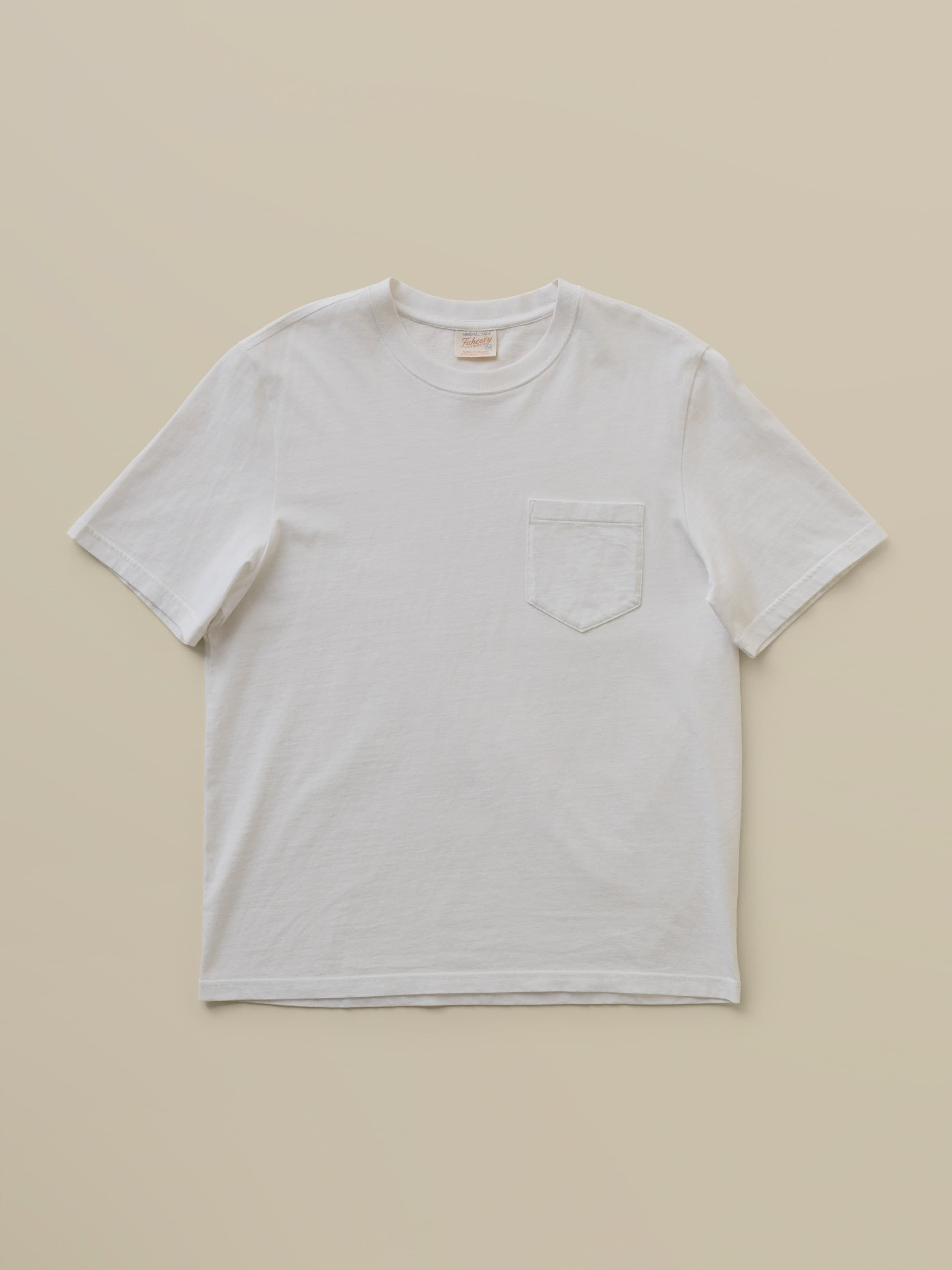  | Short-Sleeve Recycled Cotton Tee - Ridge Black | Faherty Brand