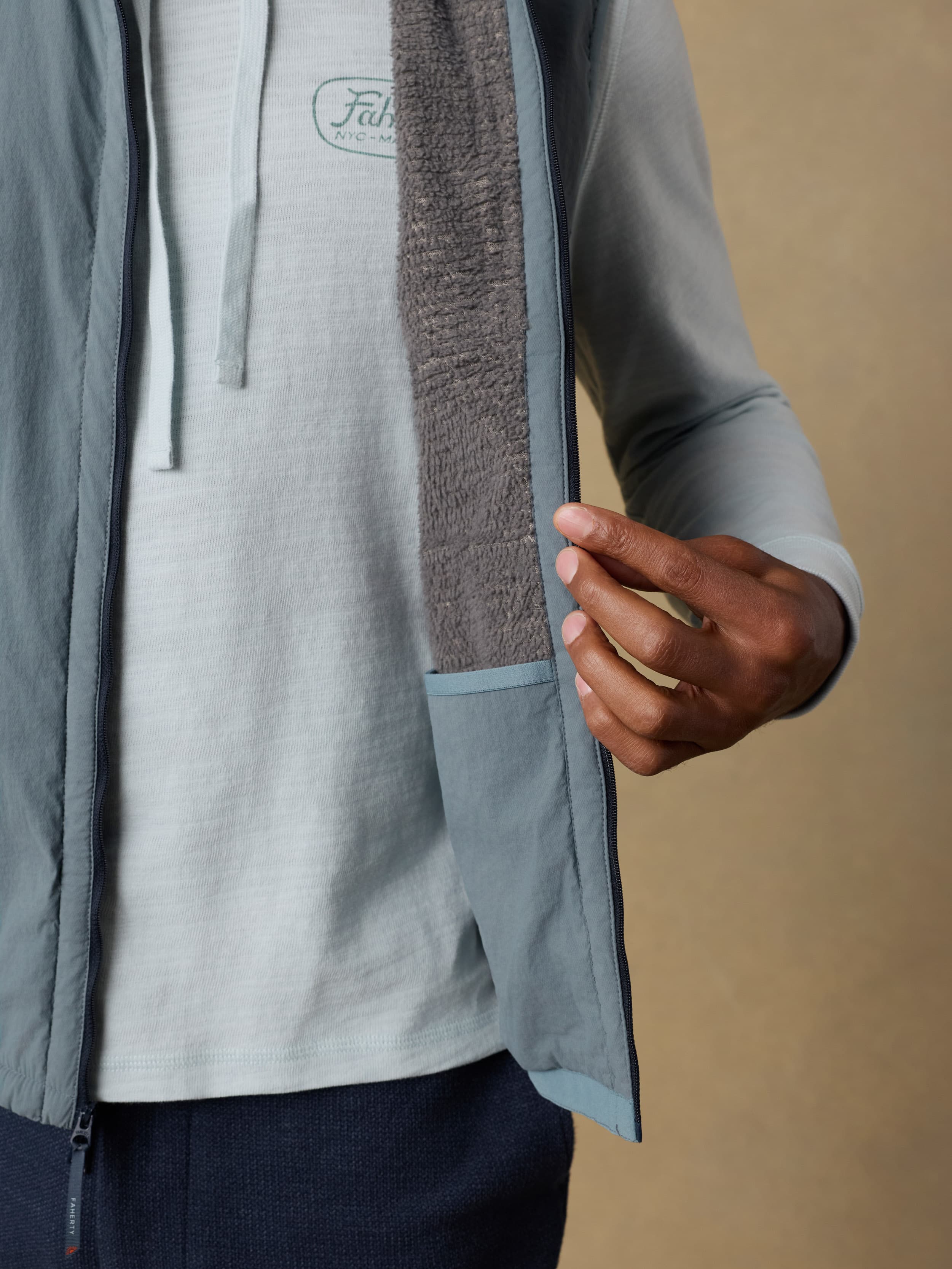 Shorelite Zephyr Vest - Seaglass Blue | Faherty Brand Shorelite Zephyr Vest - Seaglass Blue | Faherty Brand