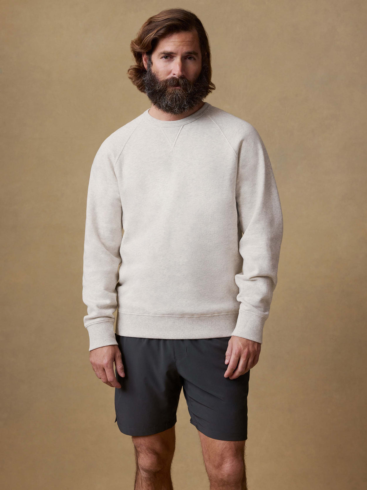 High Standard Fleece Crewneck Antique Heather