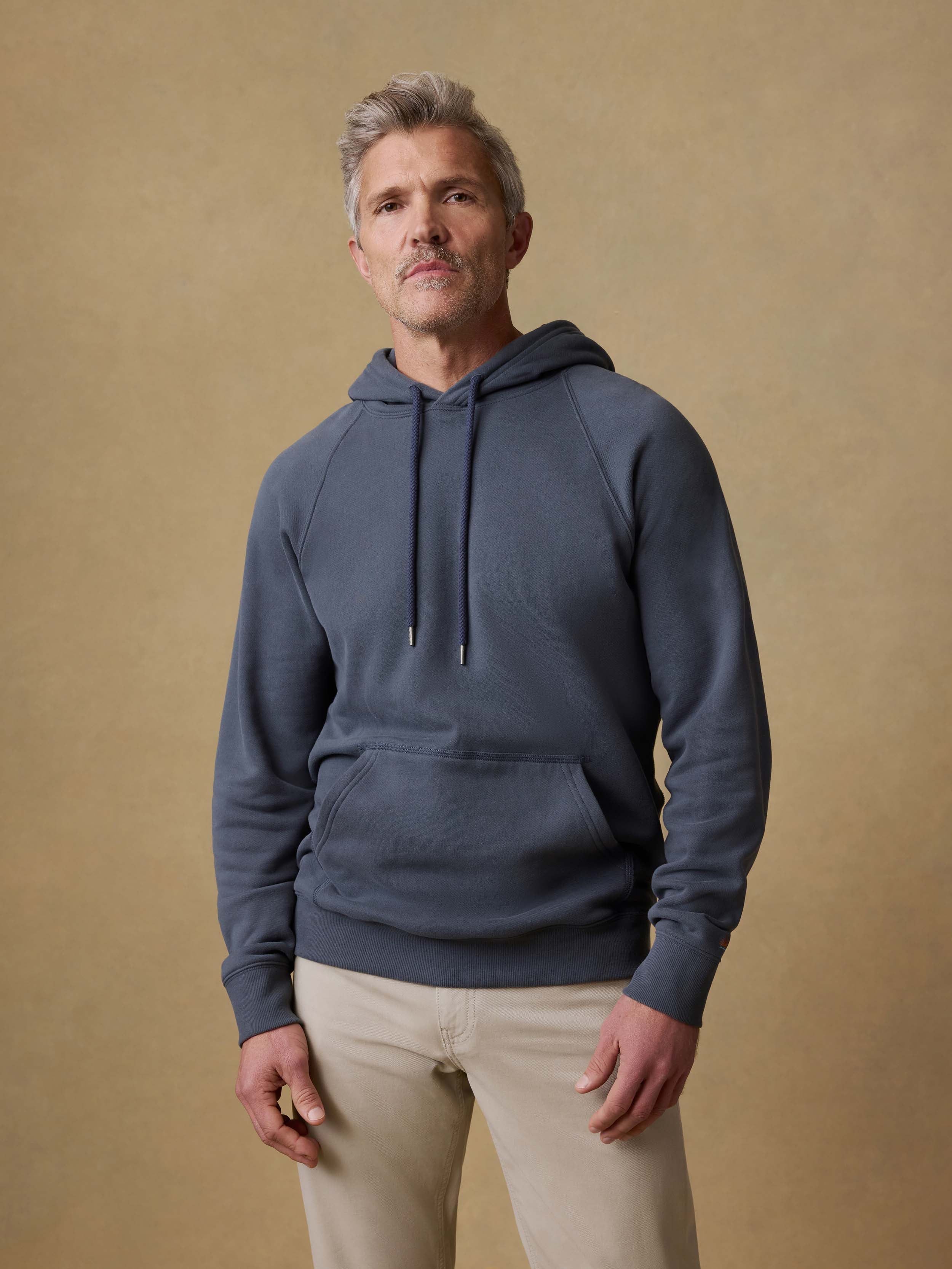 dress blues hoodie Faherty Men's High Standard Fleece Hoodie