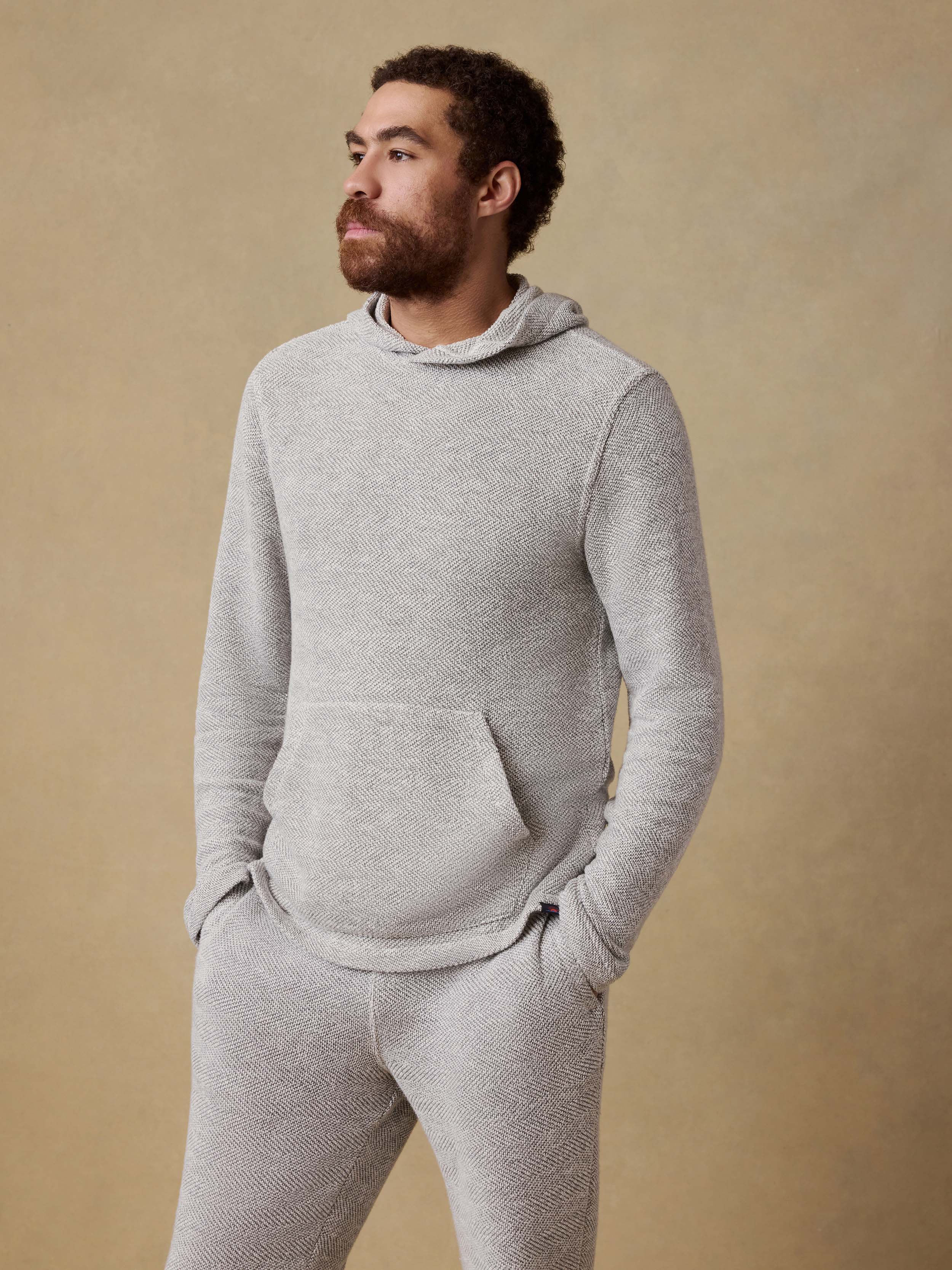 Whitewater Hoodie - Grey Shell Loop | Faherty Brand