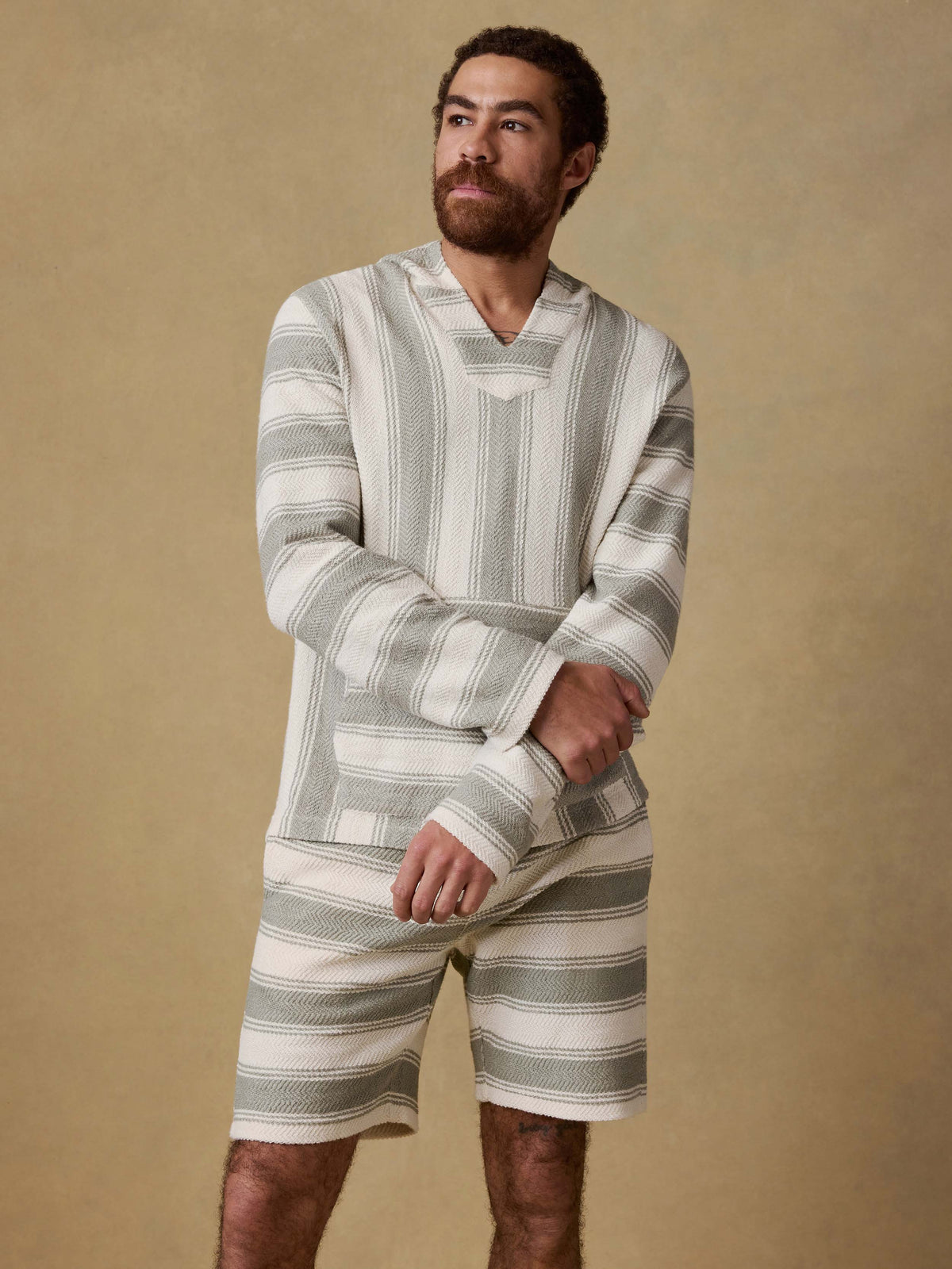 Whitewater Hoodie Shell Point Stripe