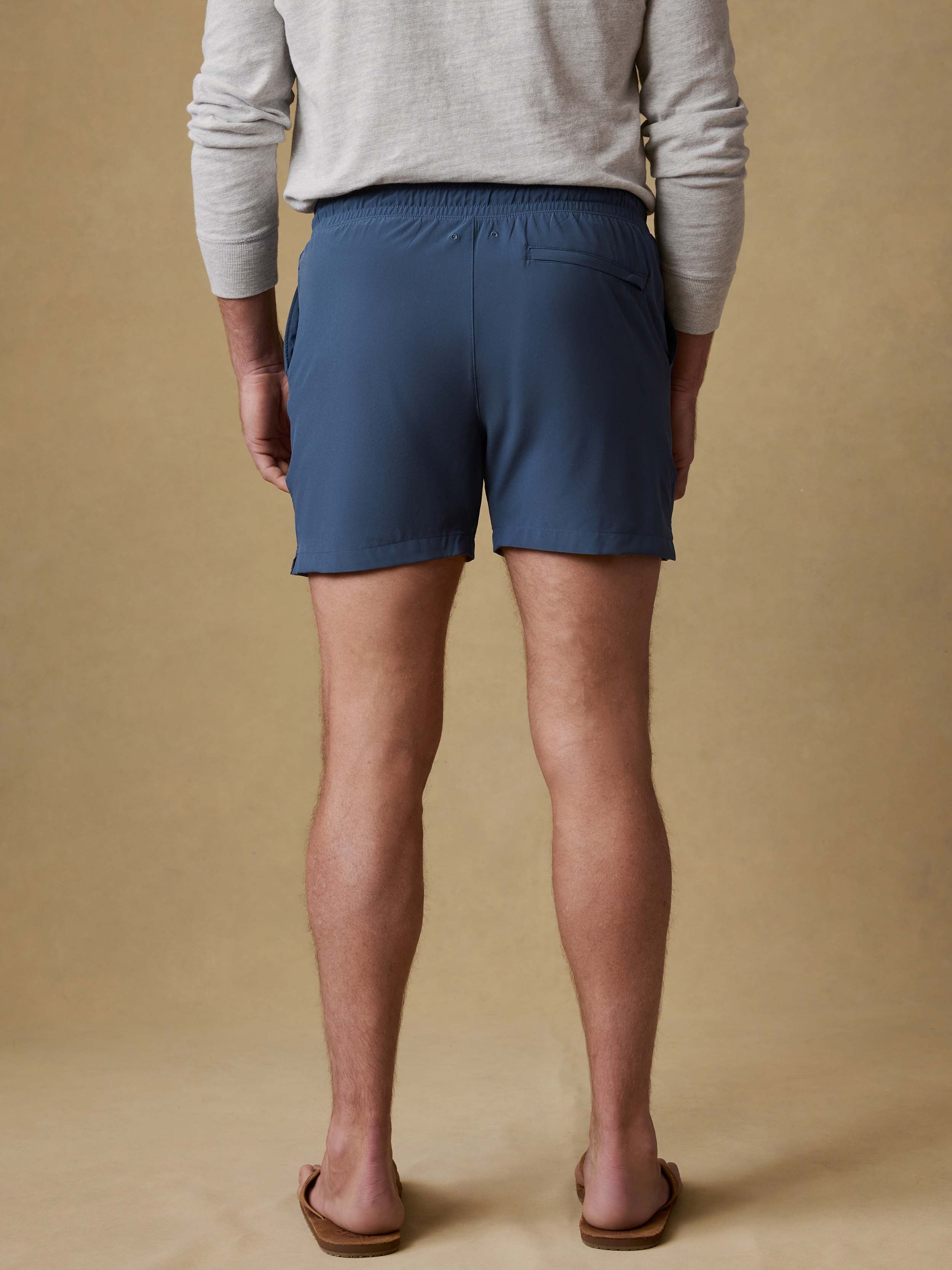 Shorelite Trunk (5") - Offshore Storm | Faherty Brand