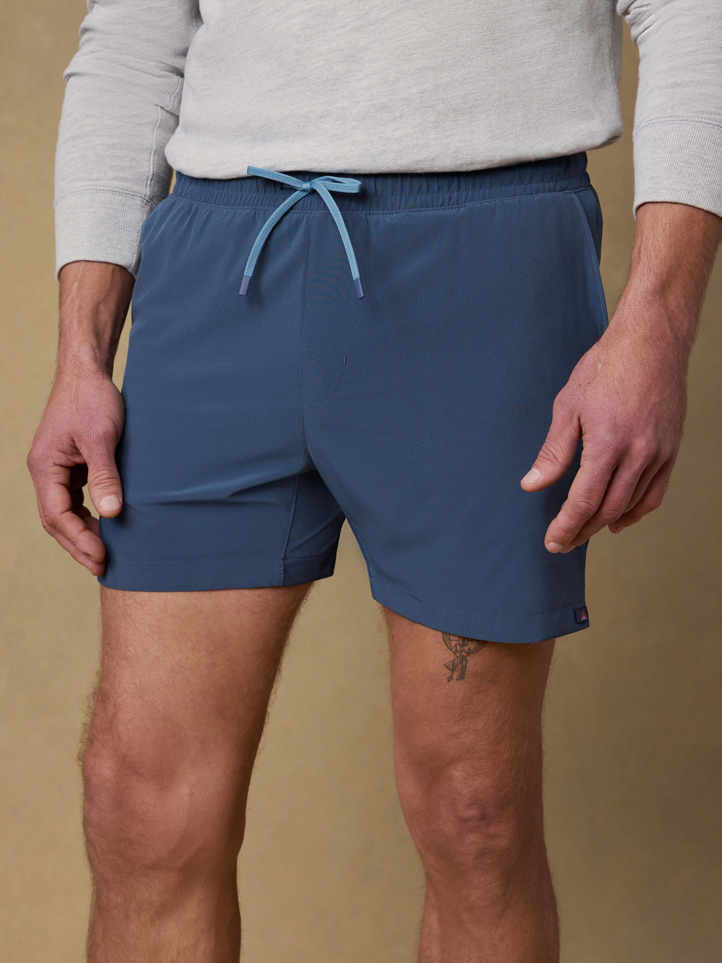 Shorelite Trunk (5") - Offshore Storm | Faherty Brand