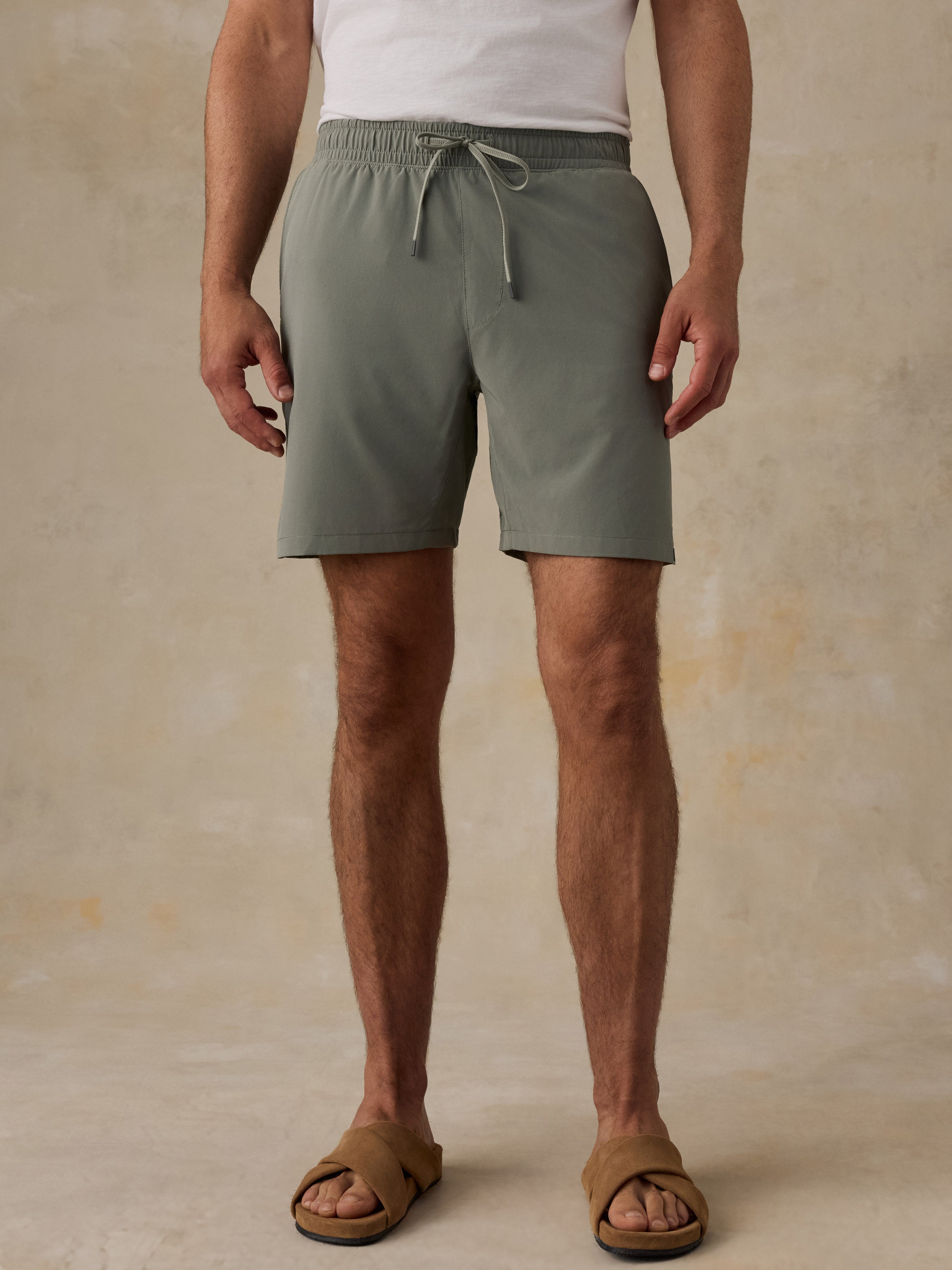 Shorelite Trunk (7") - Coastal Fern | Faherty Brand