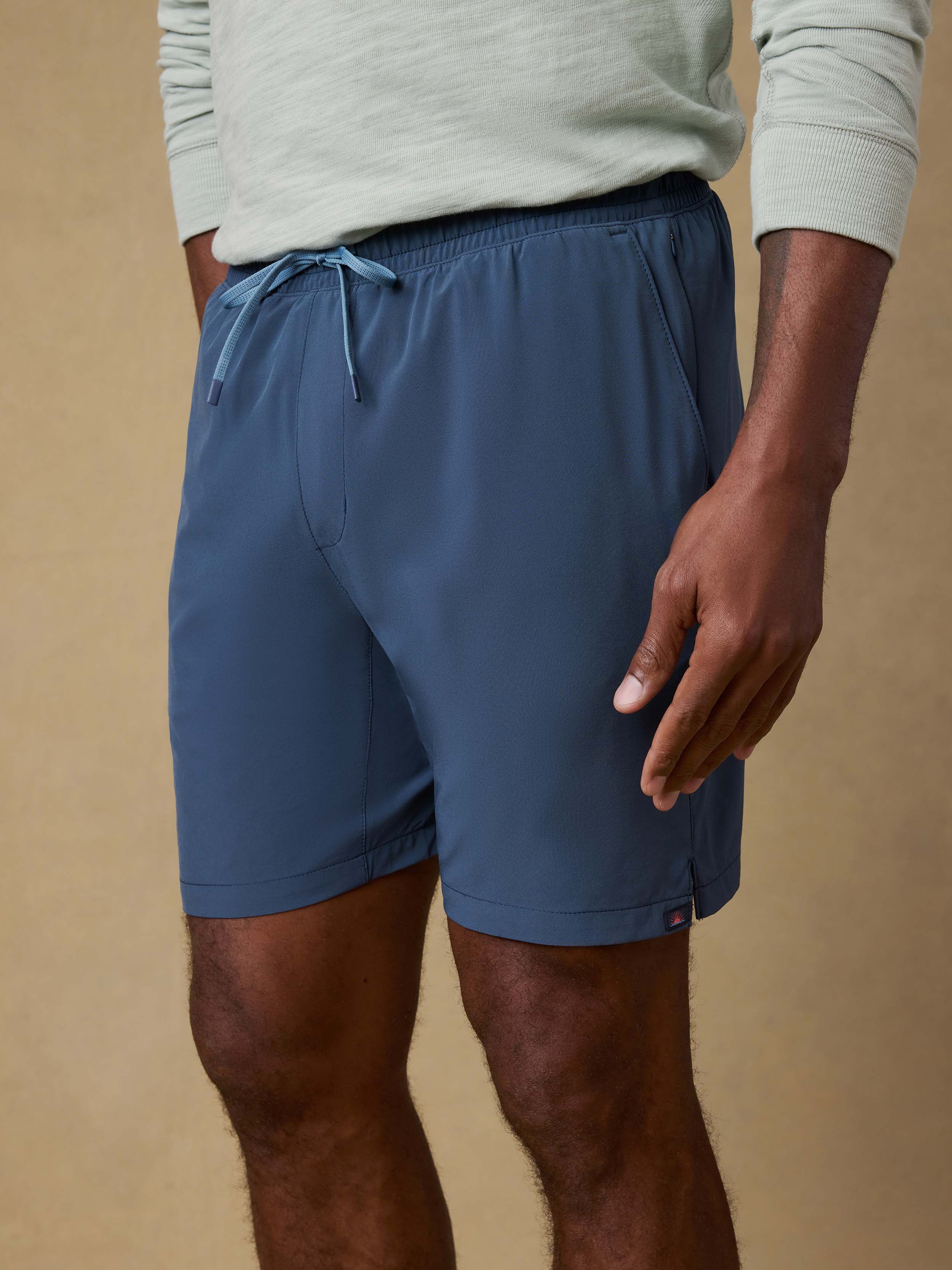 Shorelite Trunk (7") - Offshore Storm | Faherty Brand