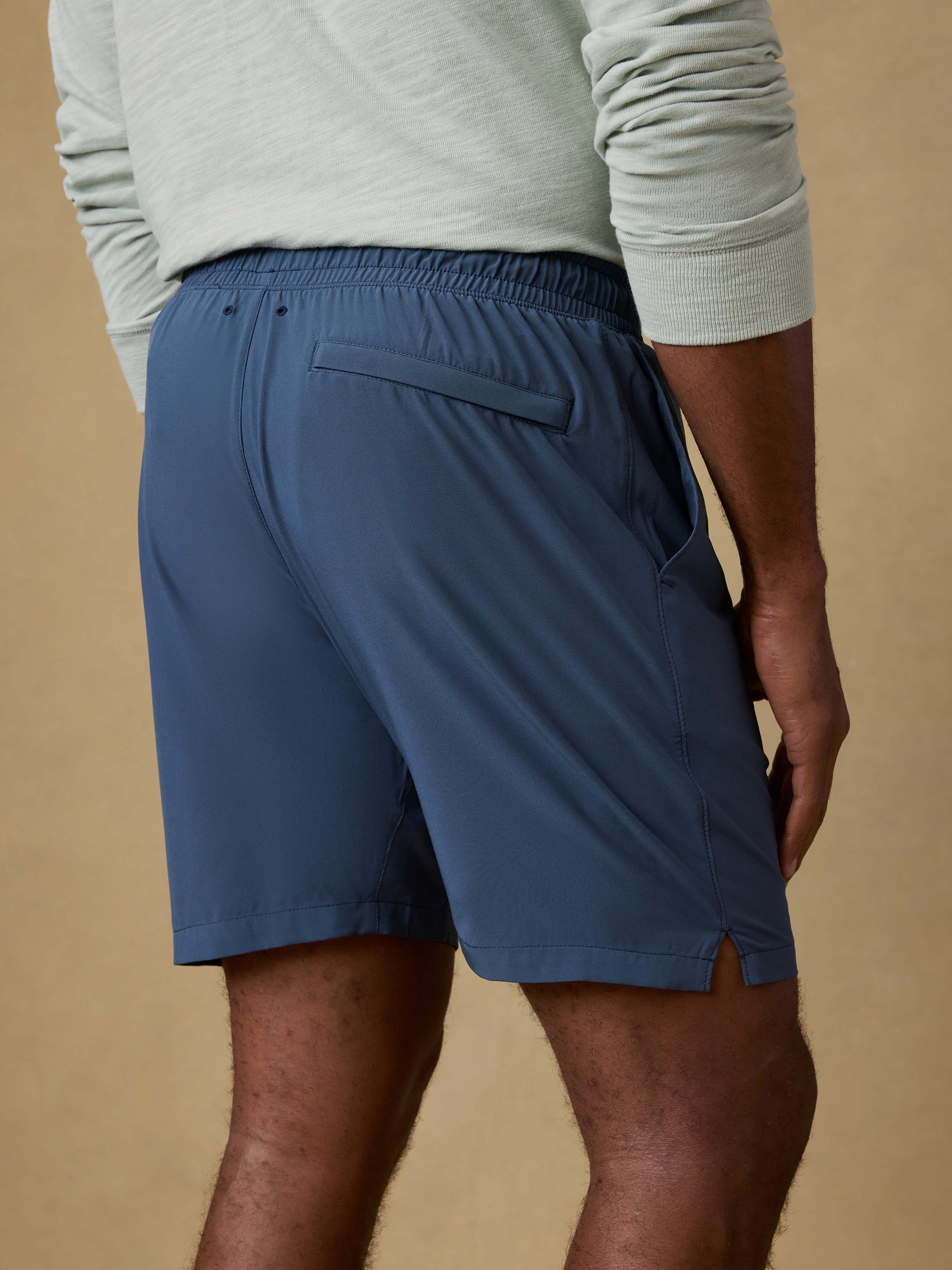 Shorelite Trunk (7") - Offshore Storm | Faherty Brand