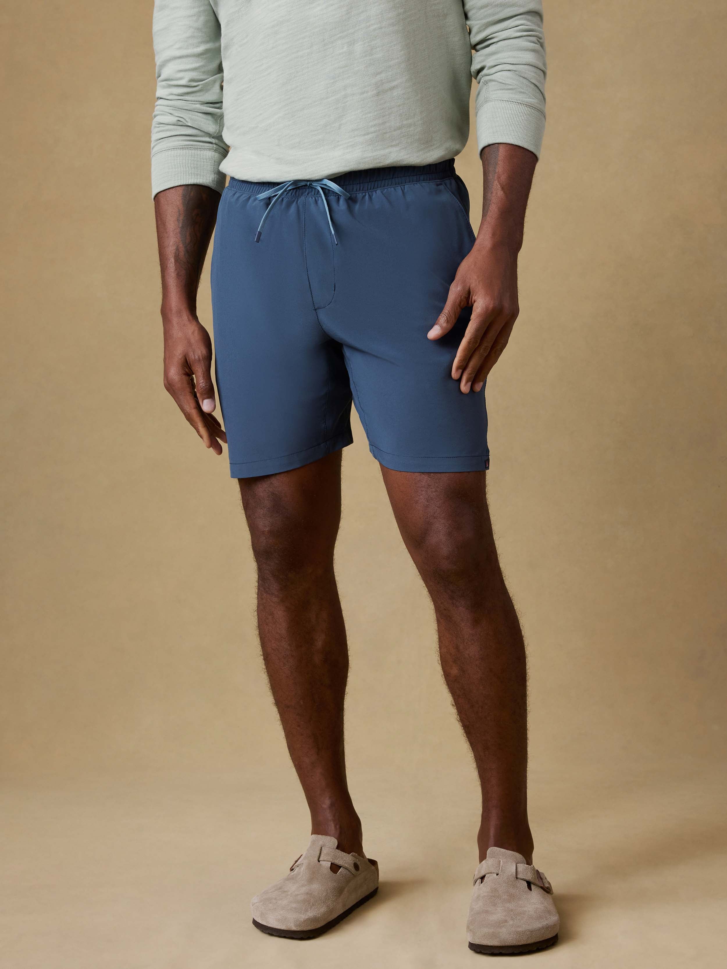 Shorelite Trunk (7") - Offshore Storm | Faherty Brand
