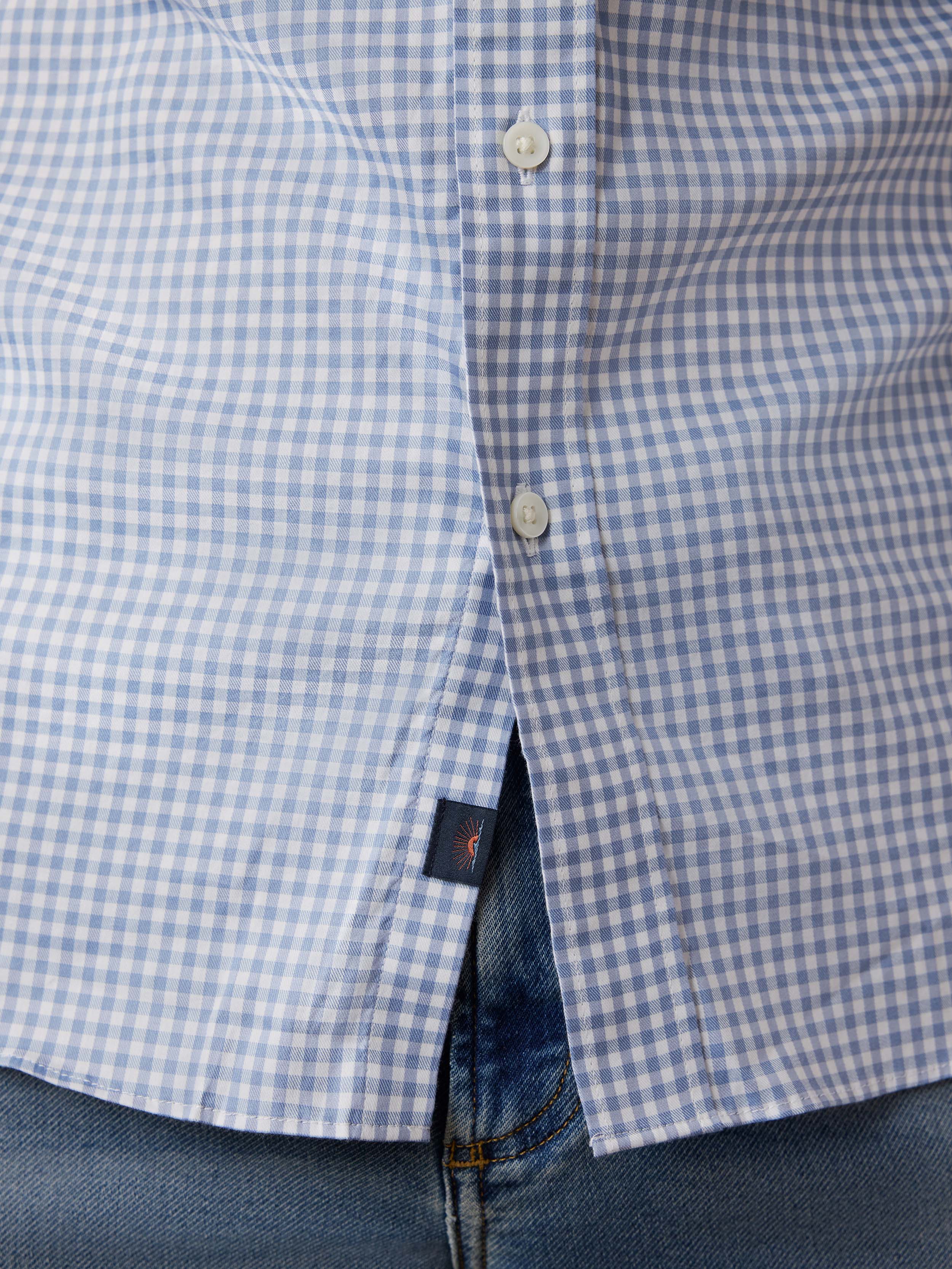 princess polly baby blue dress The Movement™ Shirt - Light Blue Gingham
