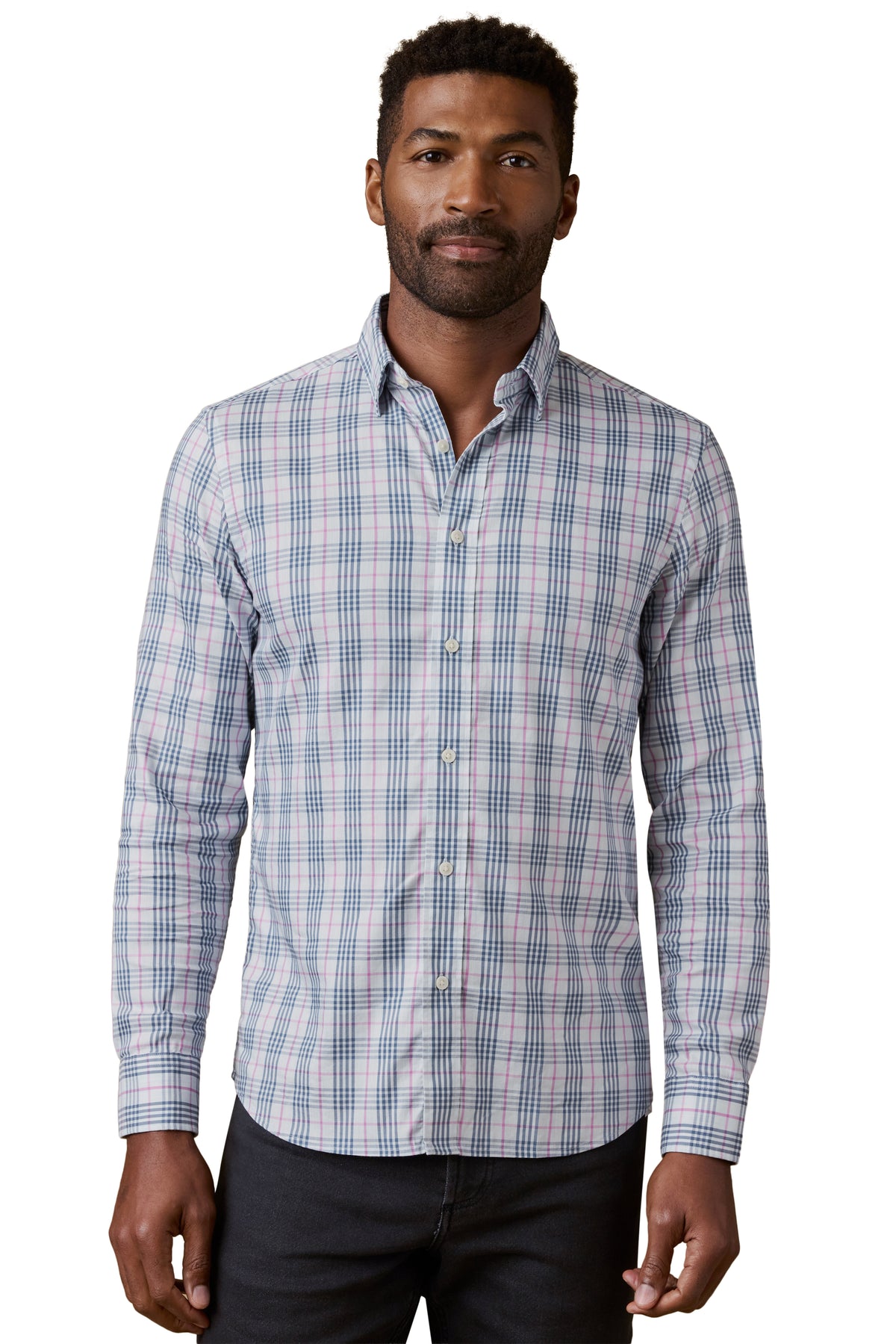 The Movement Shirt - Blue Orchid Plaid, image 1 of 2