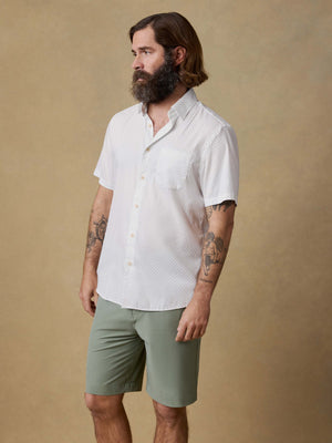 Short-Sleeve Movement™ Monterey Shirt - Mist Sunburst