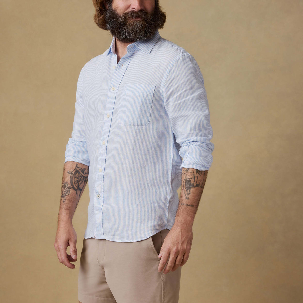 Faherty Laguna Linen Shirt