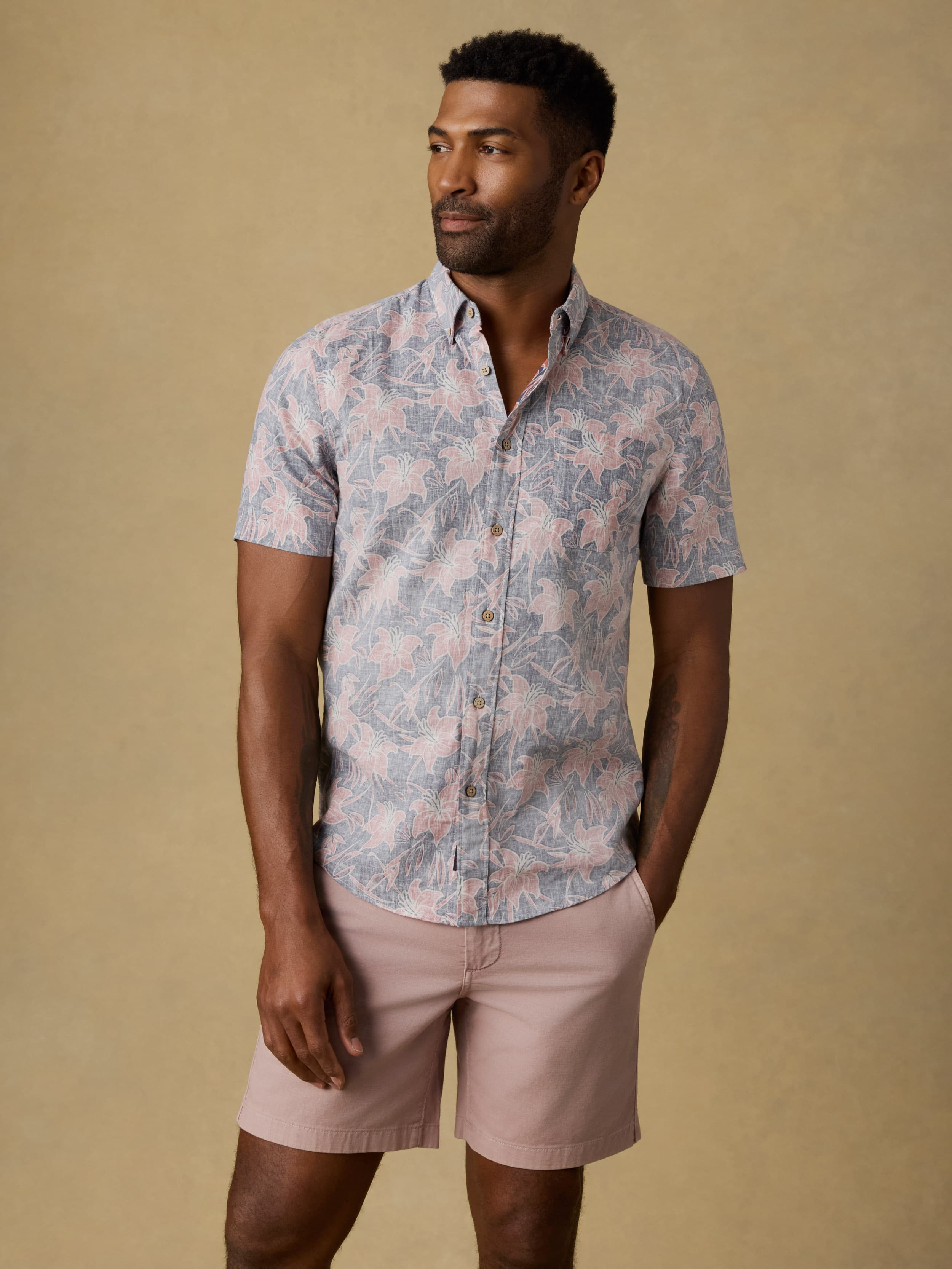 short sleeve dress shirt with shorts Amazon.com: Short Sets for Men Short Sleeve Button Down Collared Shirt and Bermuda Shorts 2 Piece Matching Set Beach Outfit Set (Black, Small) : Clothing, Shoes & Jewelry