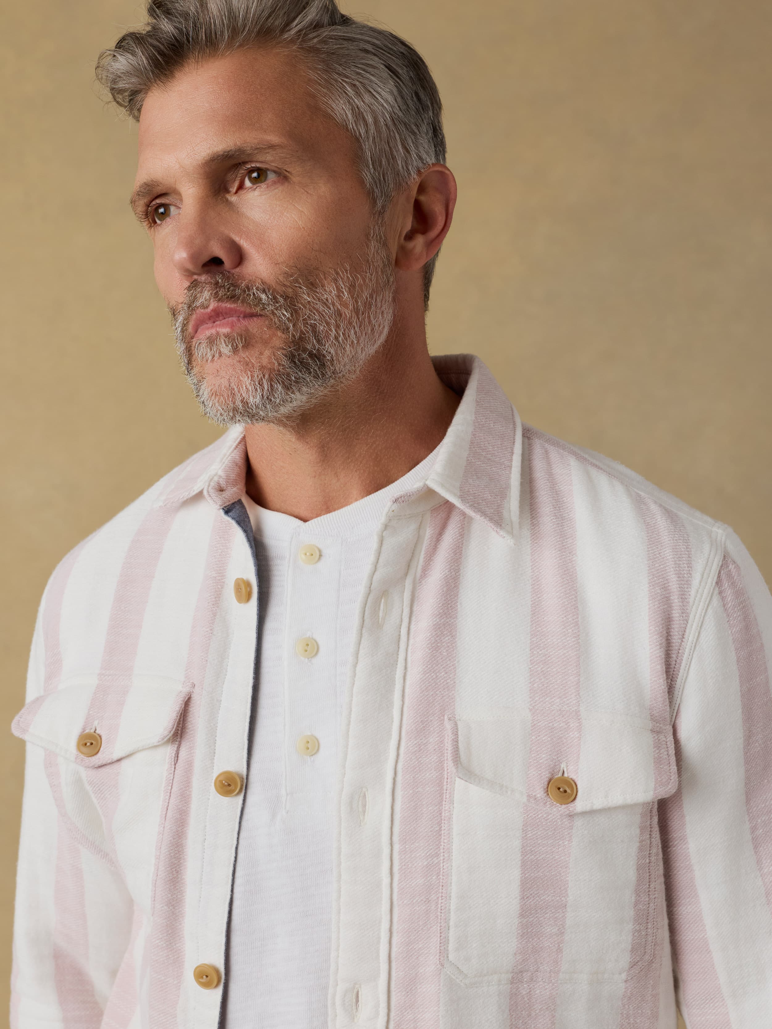 Faherty Men's Belmar Workshirt