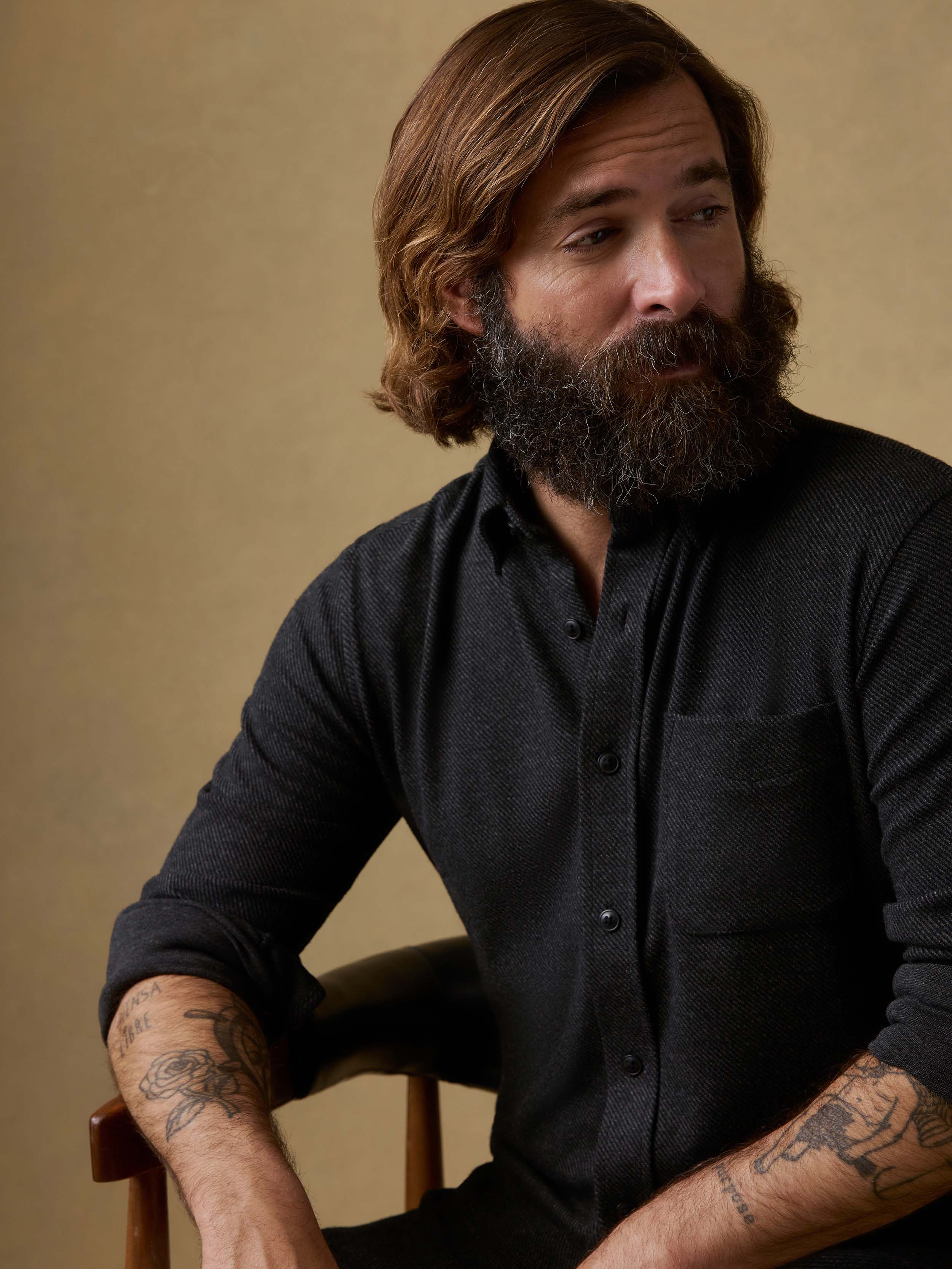 Faherty Men's Legend Sweater Shirt (Single Pocket)