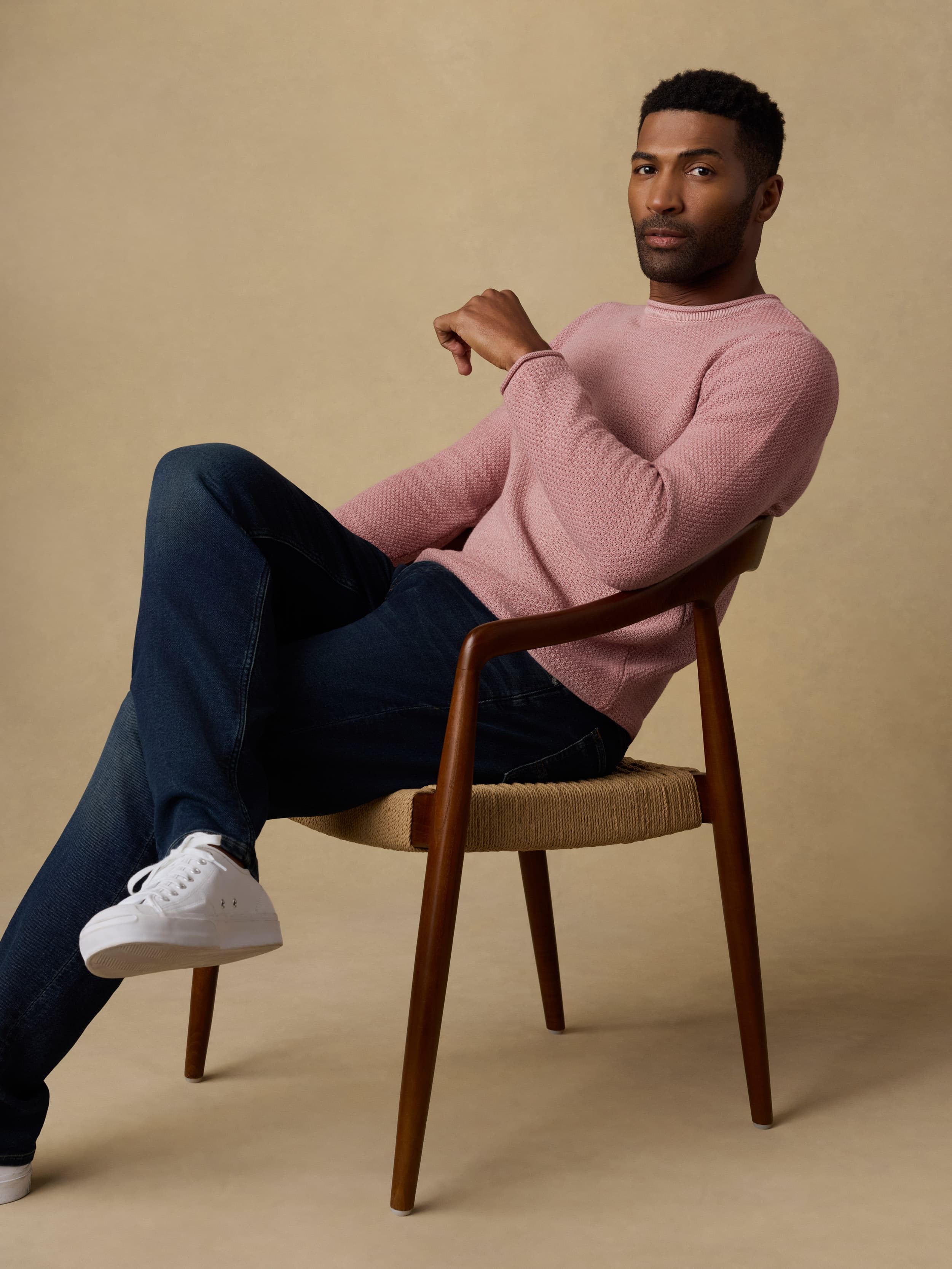  | Sunwashed Dockside Sweater - Adobe | Faherty Brand