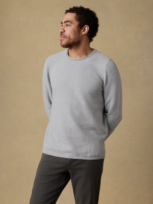 Sunwashed Dockside Sweater - Sierra Grey Heather