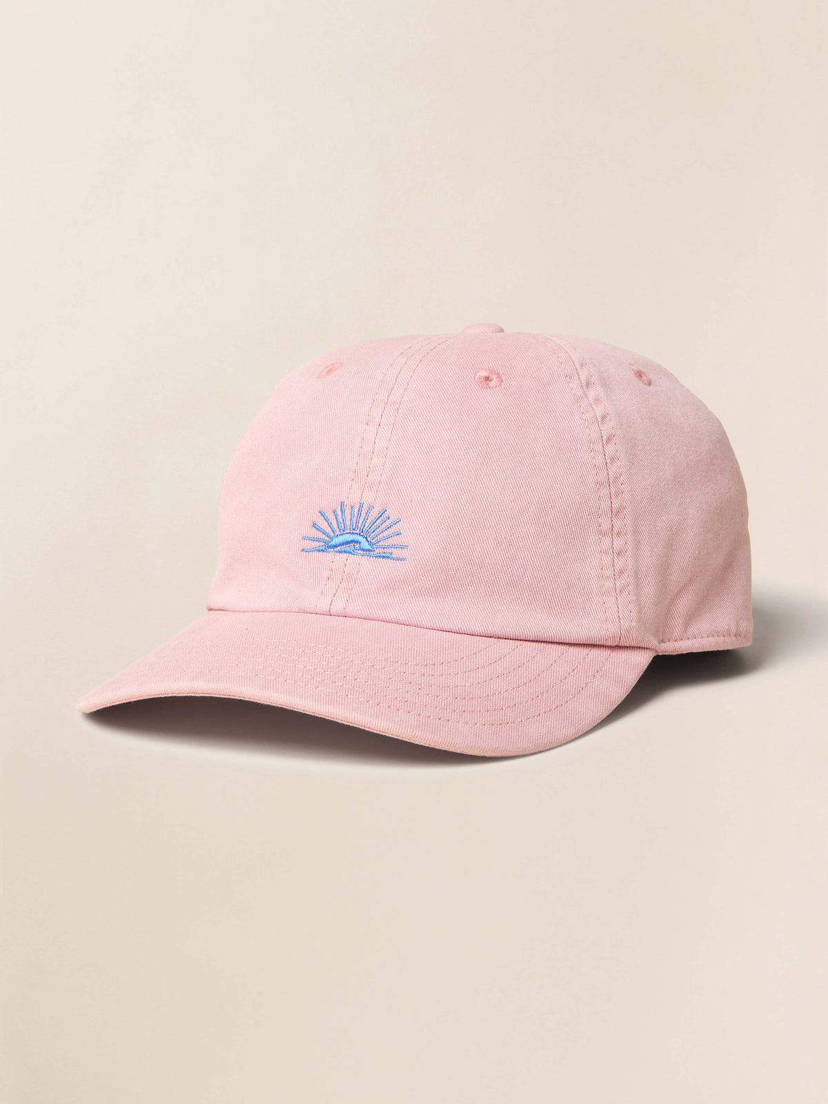Sunwashed Twill Baseball Hat Light Lotus