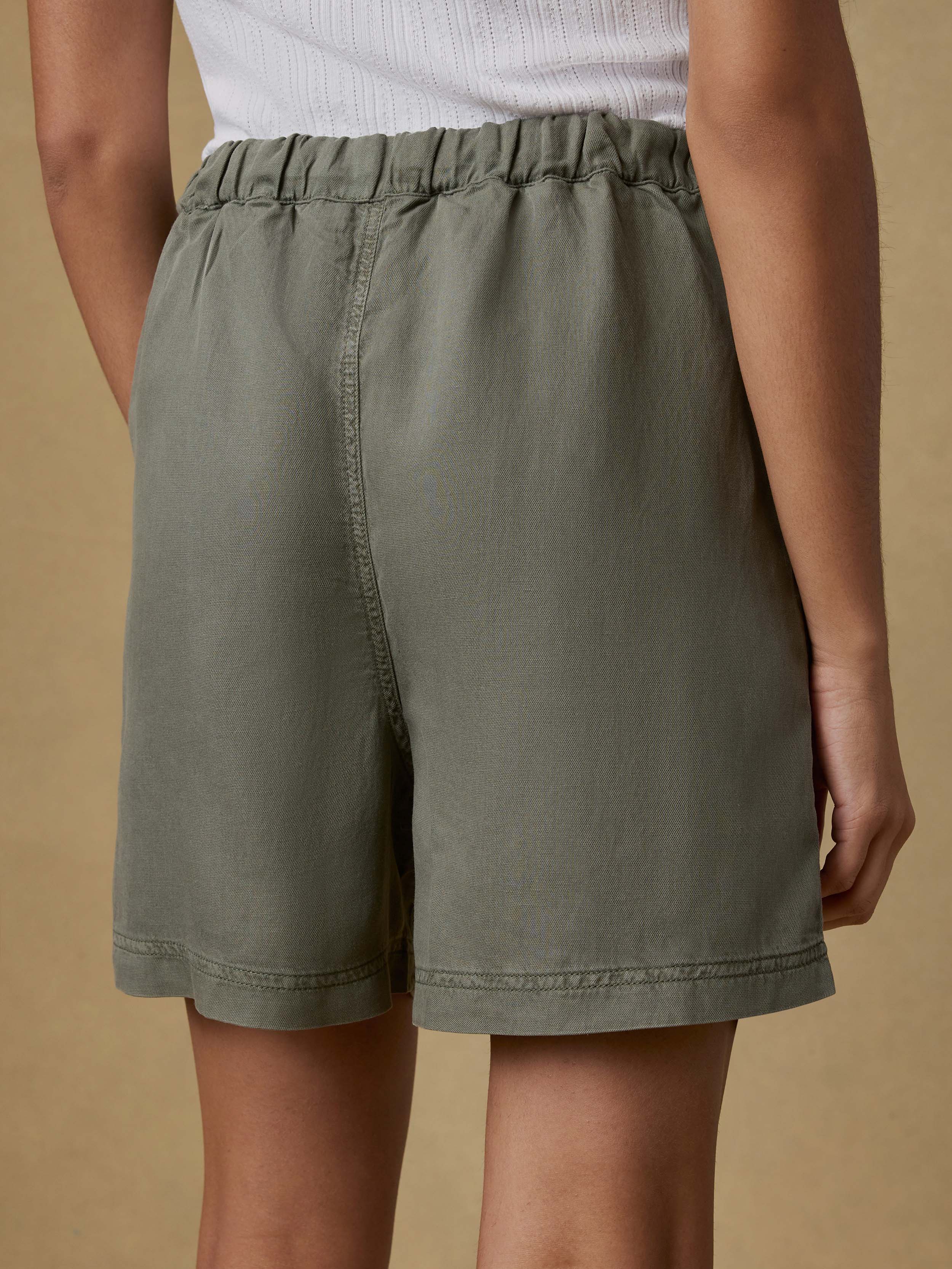  | Topanga Drape Short - Thyme | Faherty Brand