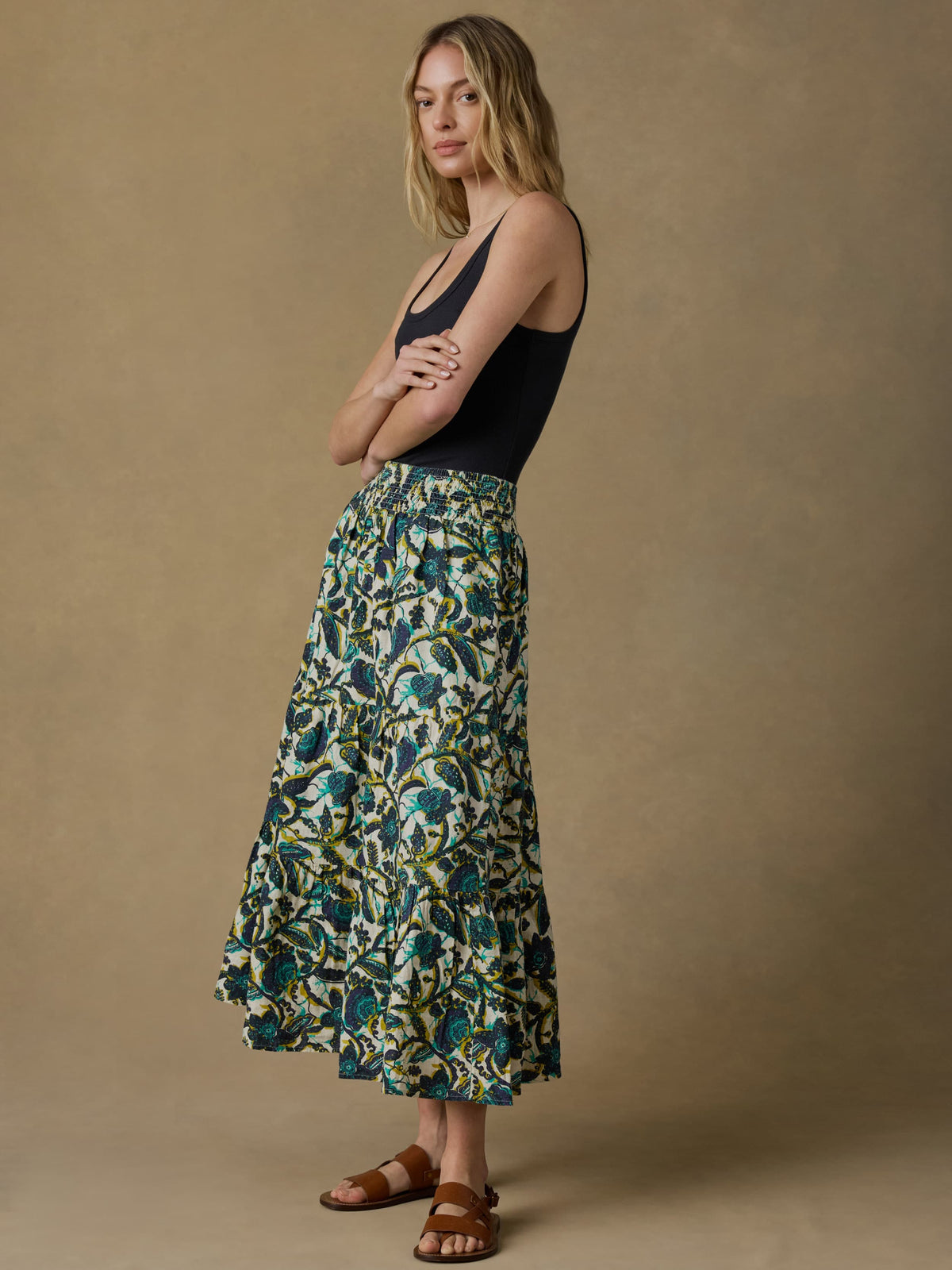 montecito black print maxi dress Chic Black Dress - Print Dress - Maxi Dress - Kimono Sleeve Dress