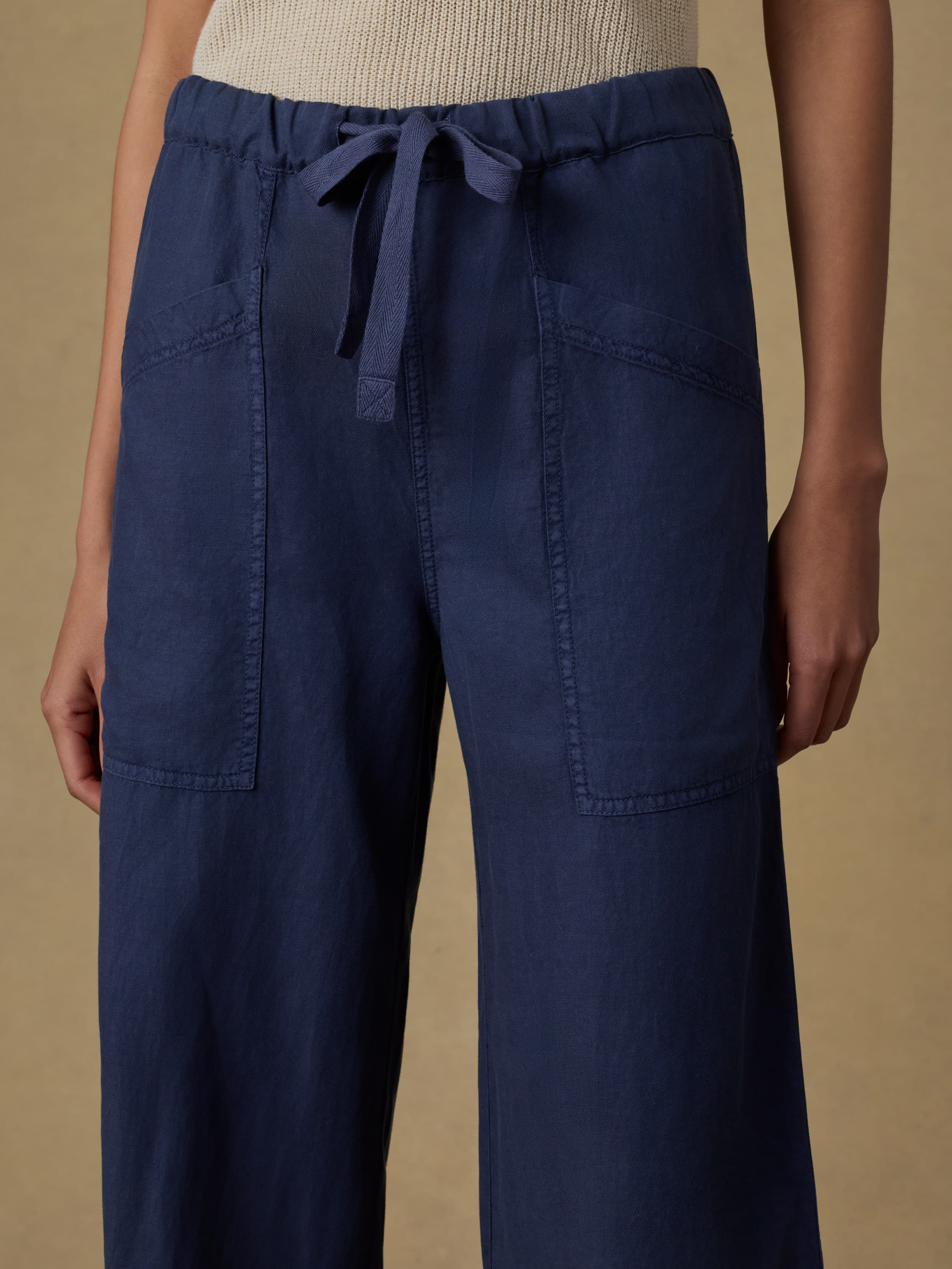 Topanga Drape Ankle Pant - Spellbound | Faherty Brand