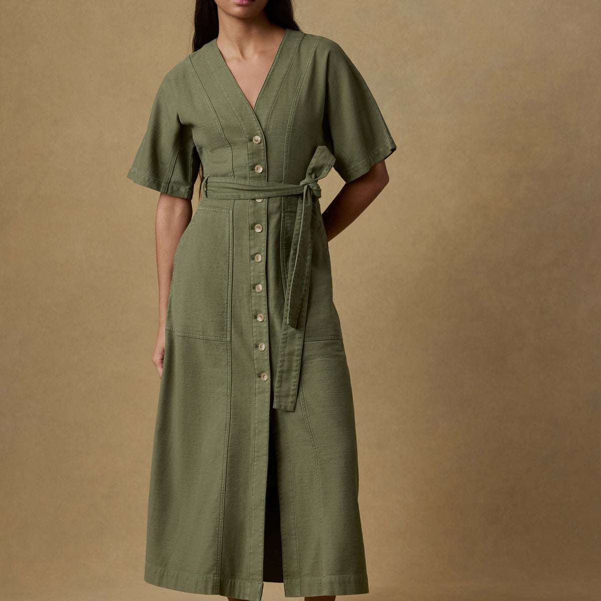 Faherty Women's Soft Stretch Camille Dress