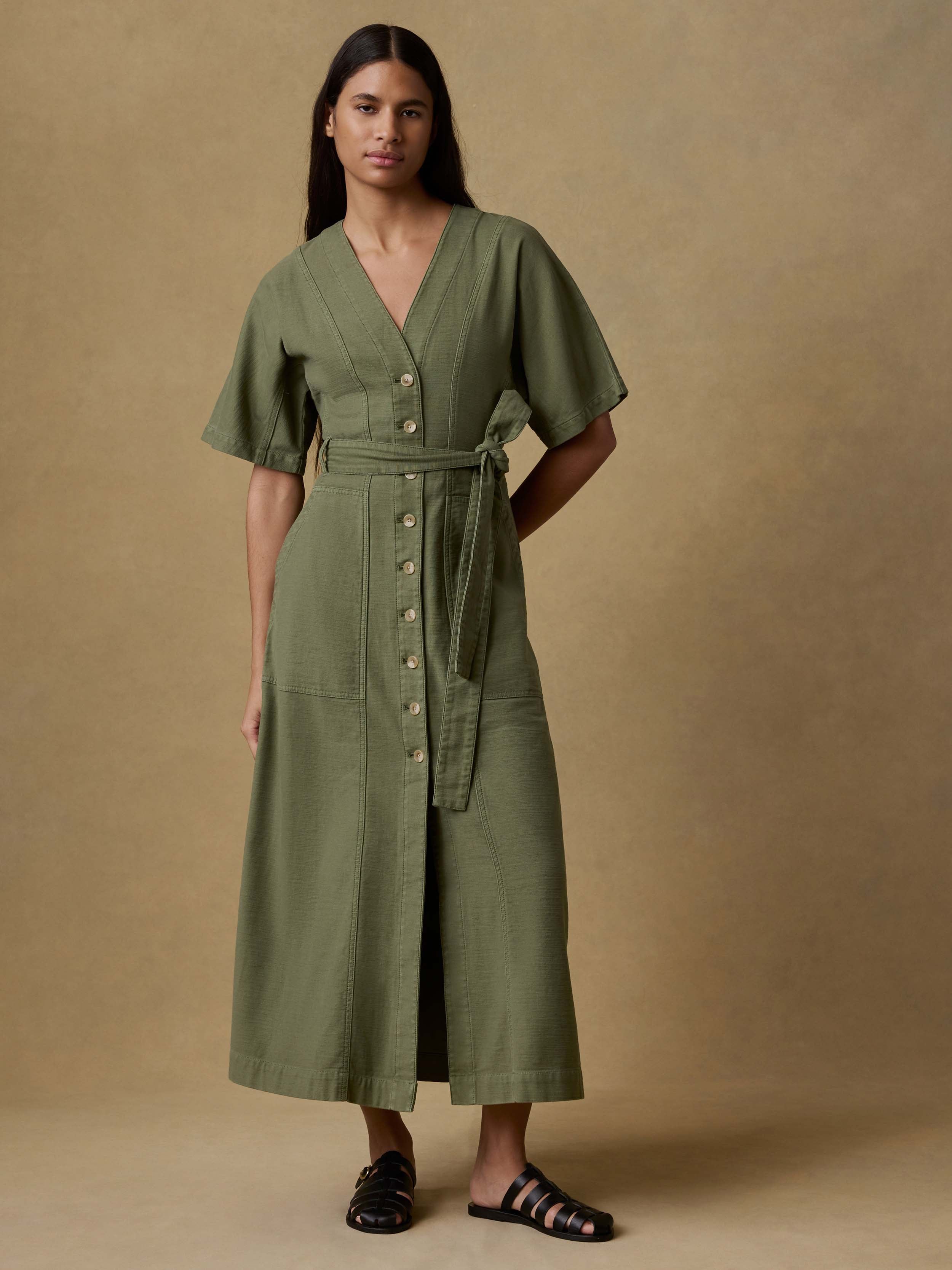 Faherty Women's Soft Stretch Camille Dress