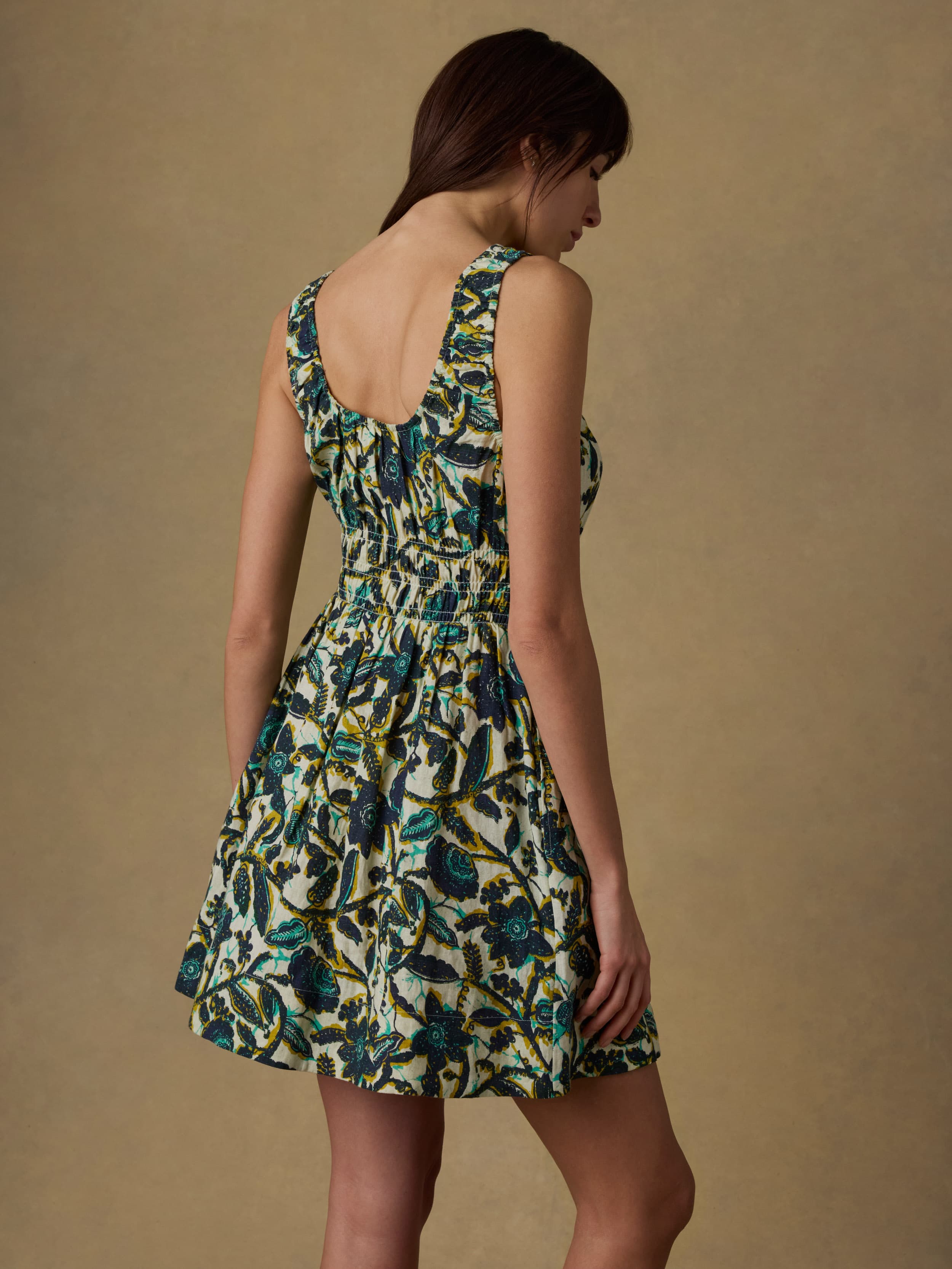 Faherty Women's Montecito Linen Mini Dress