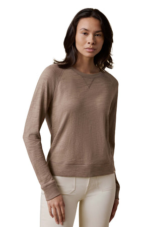 Sunwashed Organic Crewneck - Mountain Trail